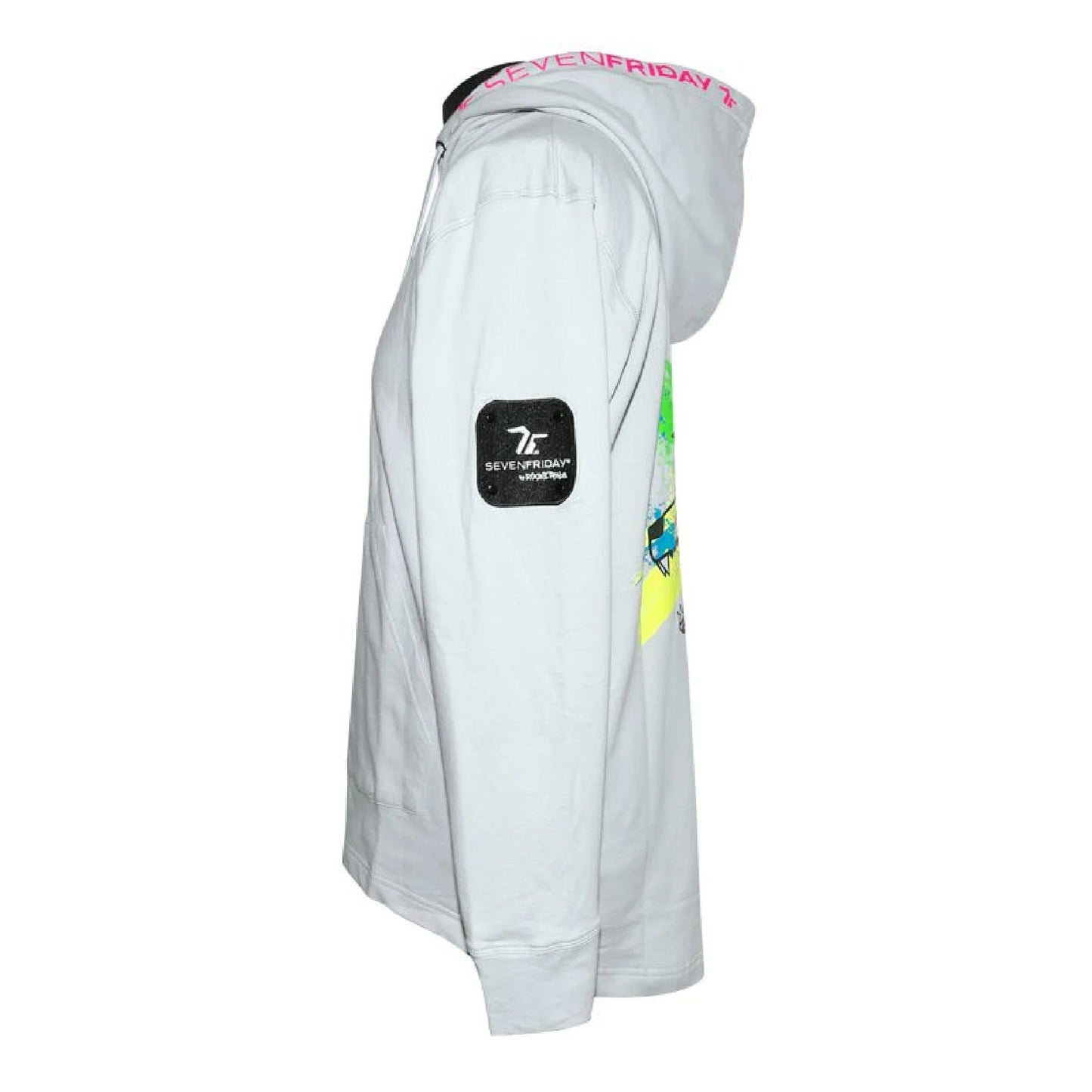 Punk Panda By Rocketbyz Hoodie Grey