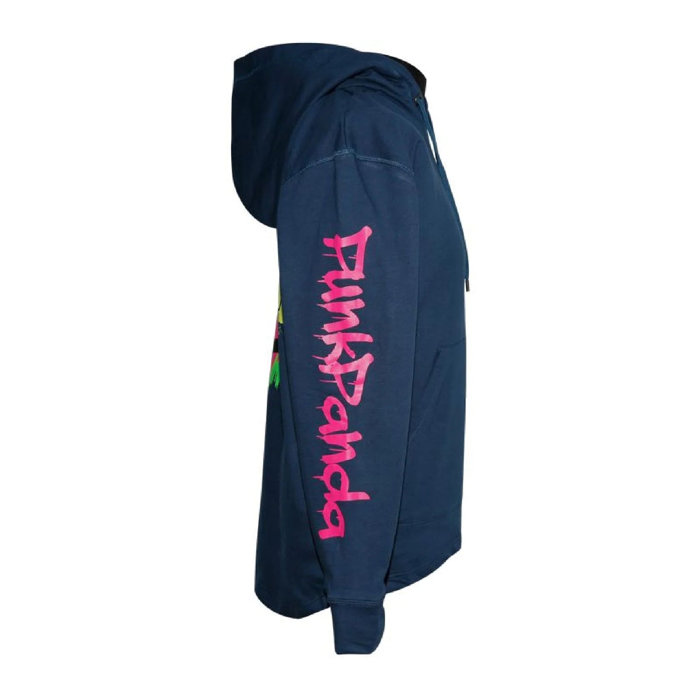 Punk Panda By Rocketbyz Hoodie Petrol Blue