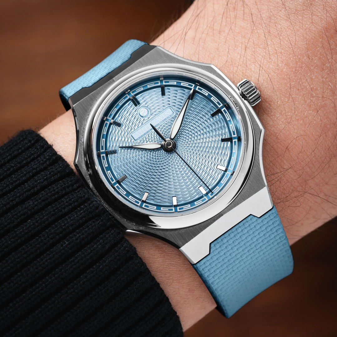 Sailcloth CTS Rubber Strap for F.P. Journe Élégante