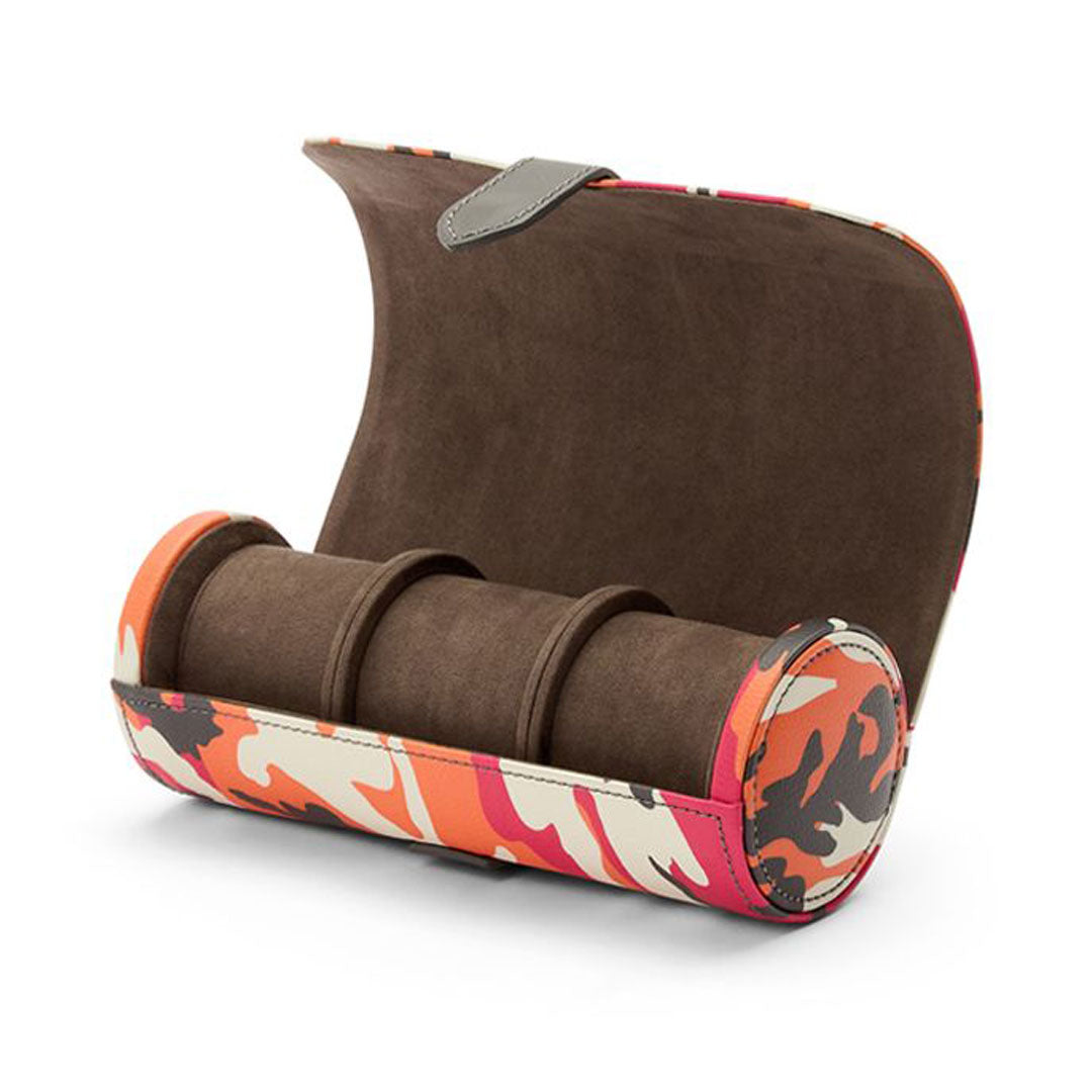 Elements Triple Watch Roll with Capsule - Fire
