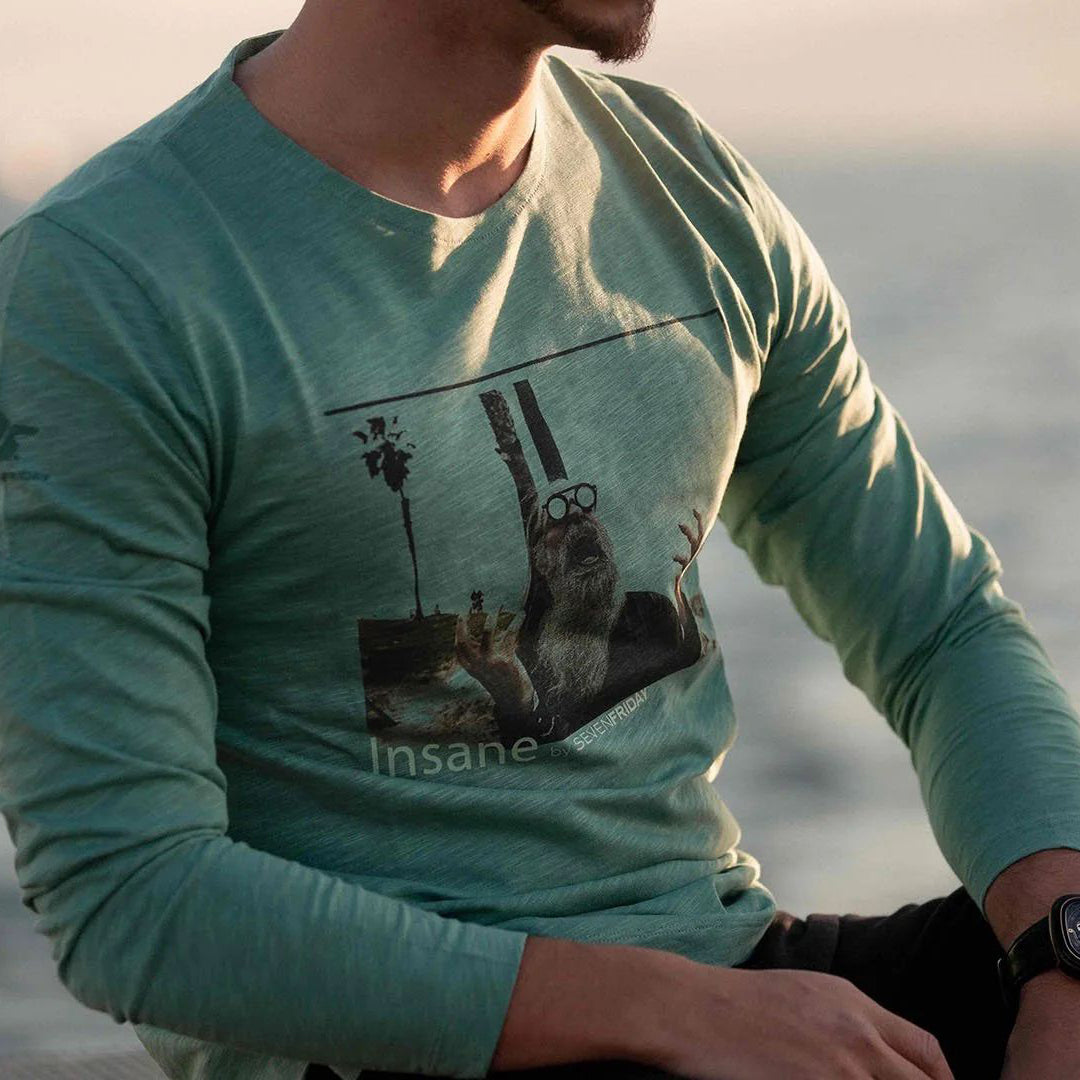 Tee Shirt, Long Sleeve Green