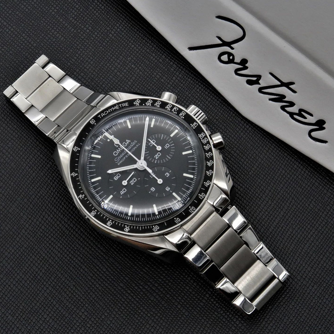 Contemporary Flat Link Bracelet - Omega Speedmaster (Polished/Brushed)