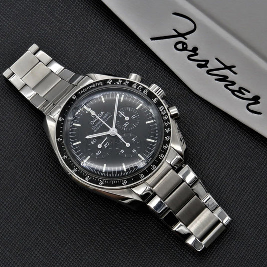 Contemporary Flat Link Bracelet - Omega Speedmaster (Polished/Brushed)