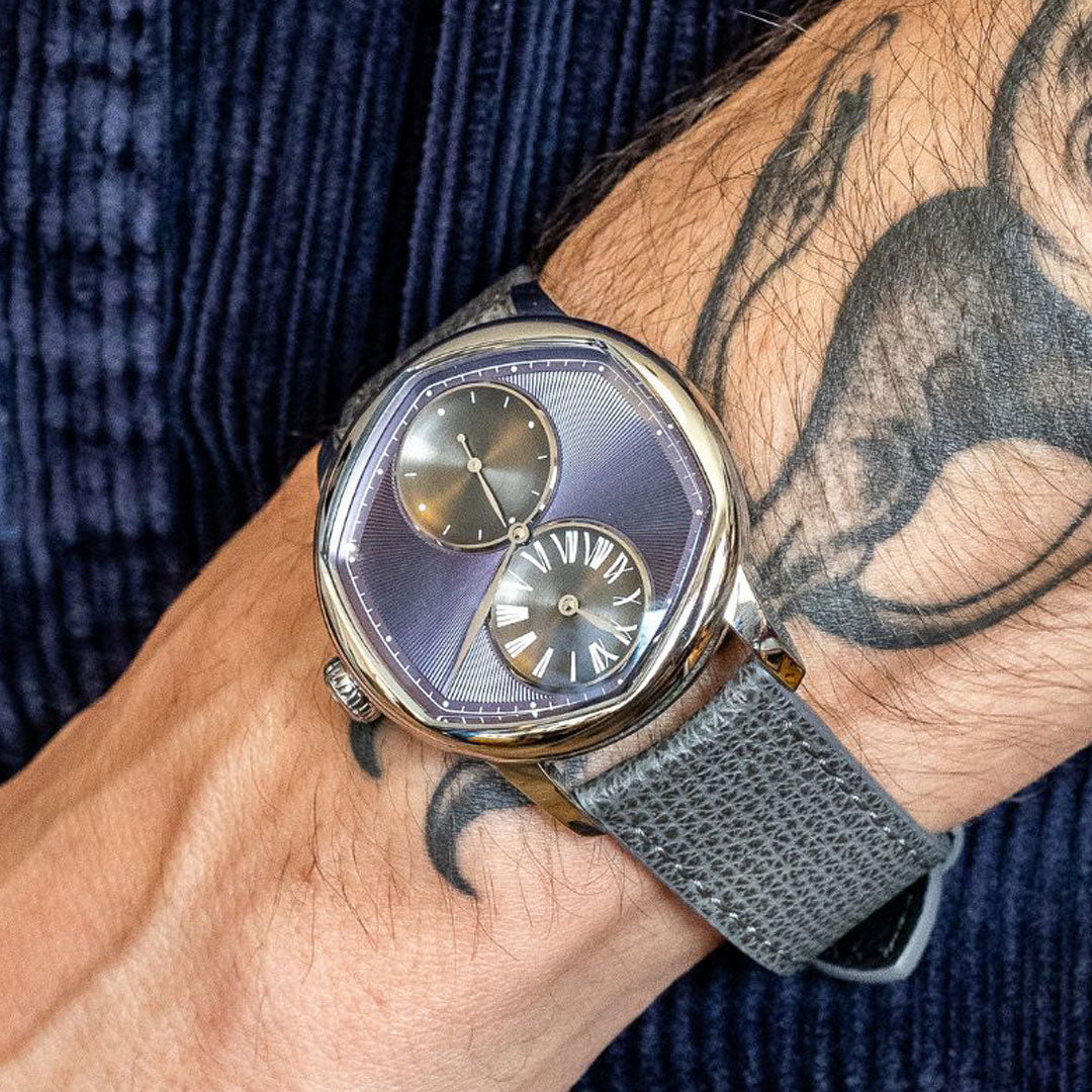 Le Régulateur Louis Erard x Cédric Johner Mauve