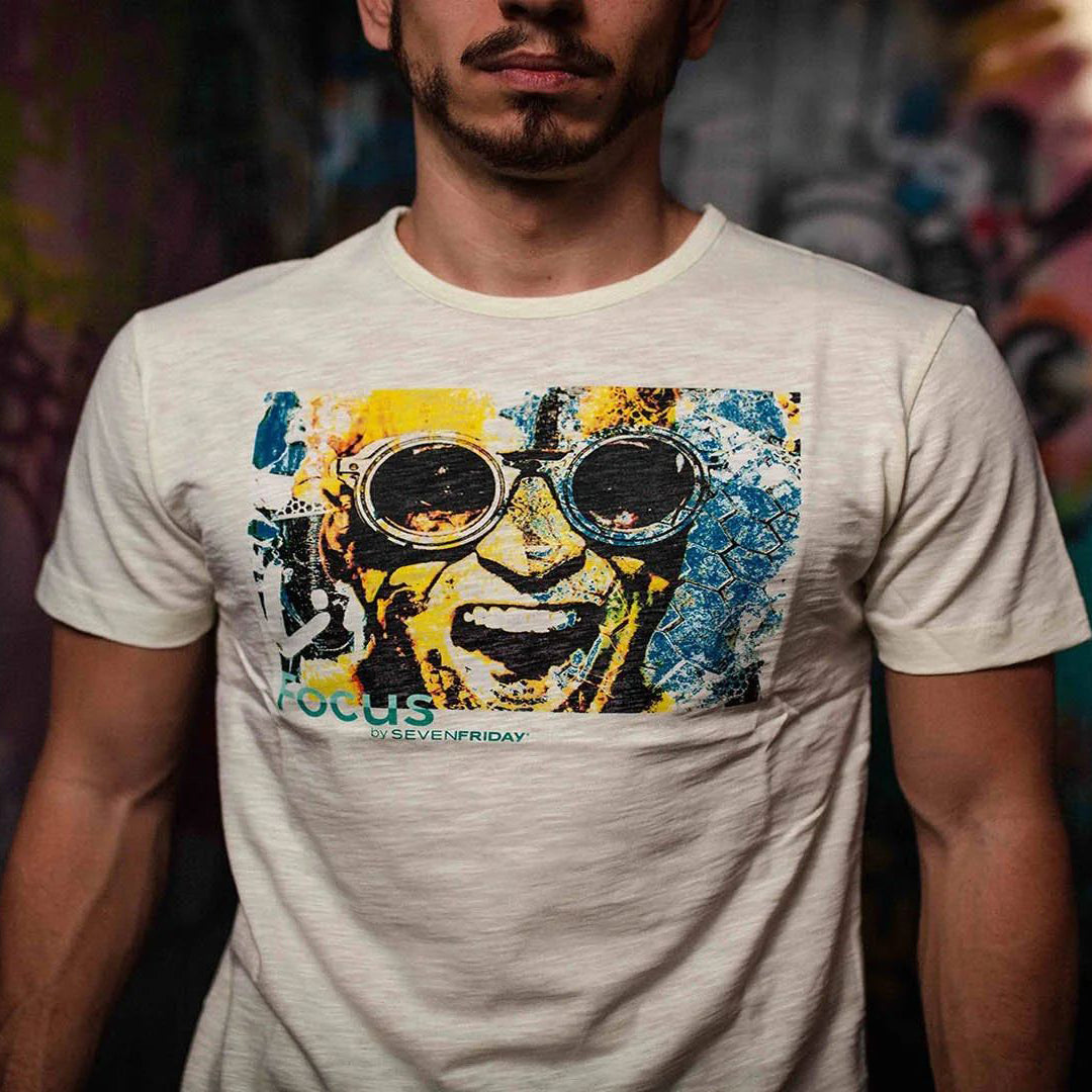 Tee Shirt, Short Sleeve Washed Banana