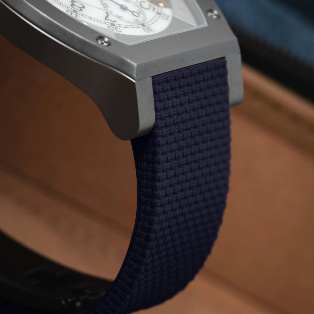 Sailcloth CTS Rubber Strap for F.P. Journe Élégante