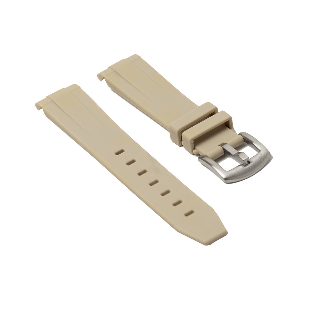 20mm - Curved Rubber Strap