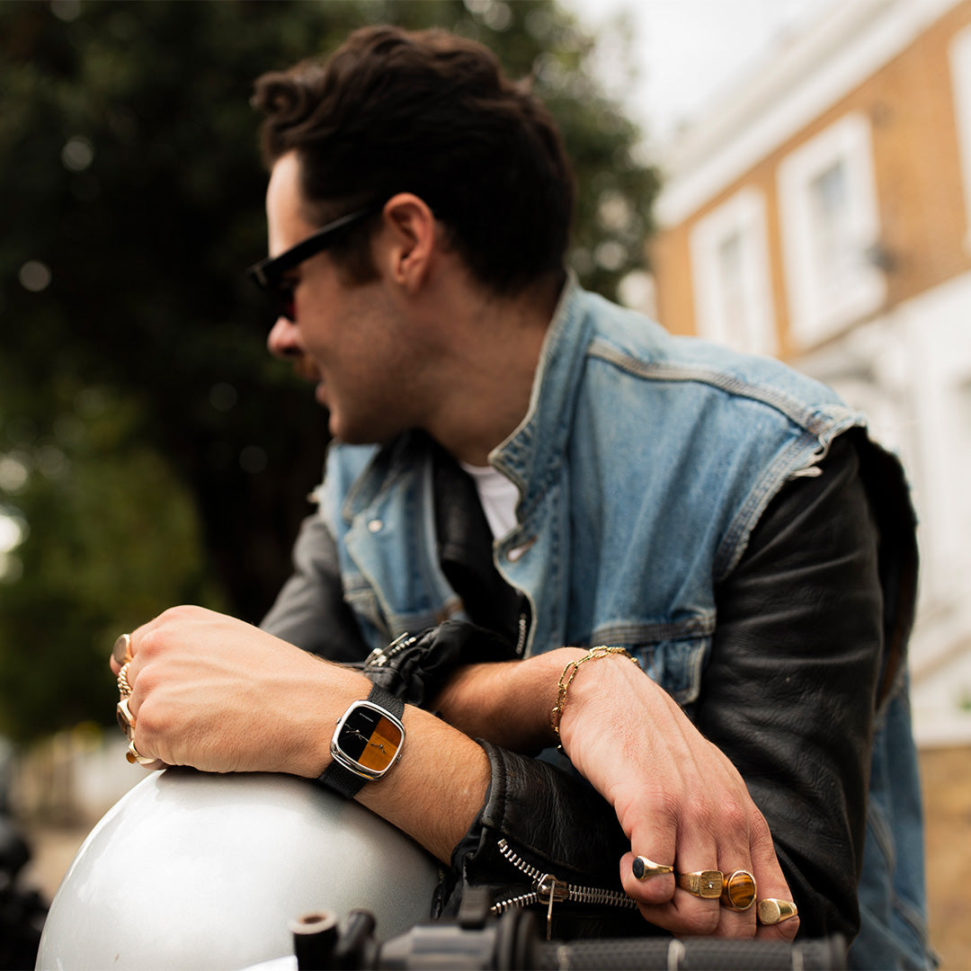 ALD Dual Time - Tiger’s eye–Marble