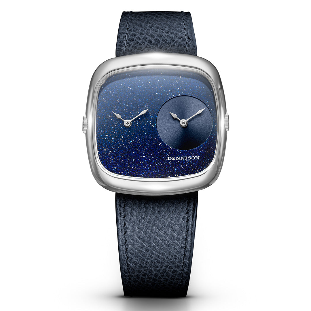 ALD Dual Time – Aventurine – Black Sunray In Gold