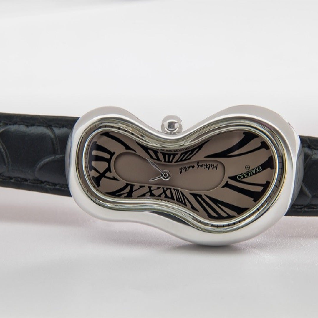 Melting Watch - Silver Fume Dial