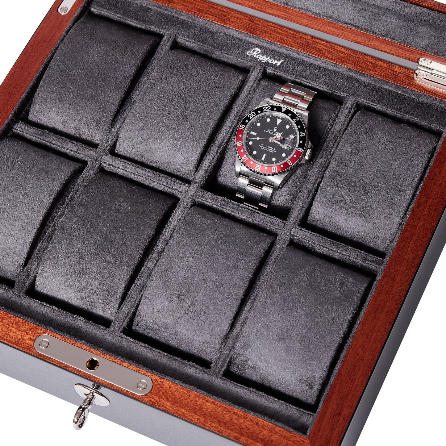 Optic 8 Watch Box Collector - Black