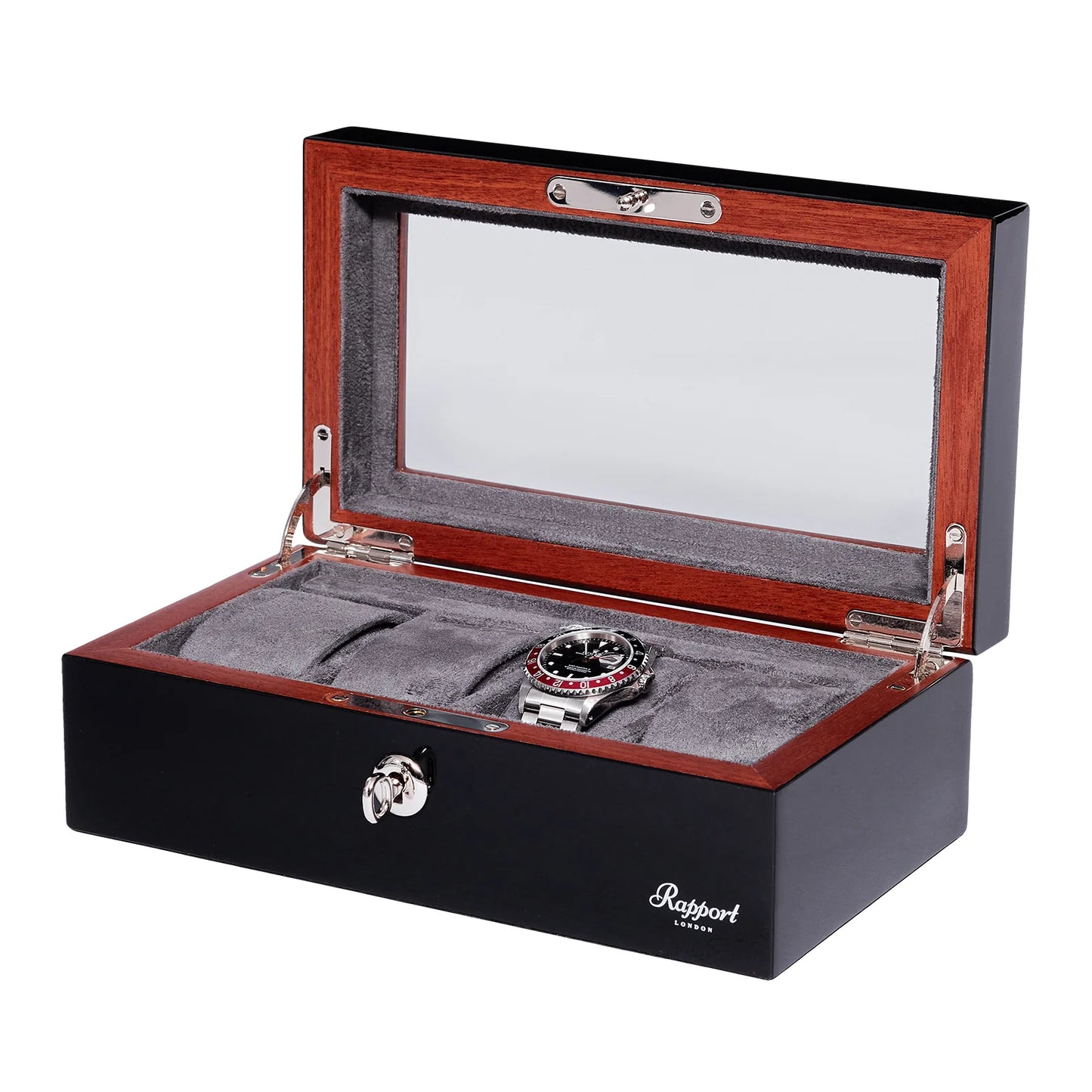 Optic 4 Watch Box - Black