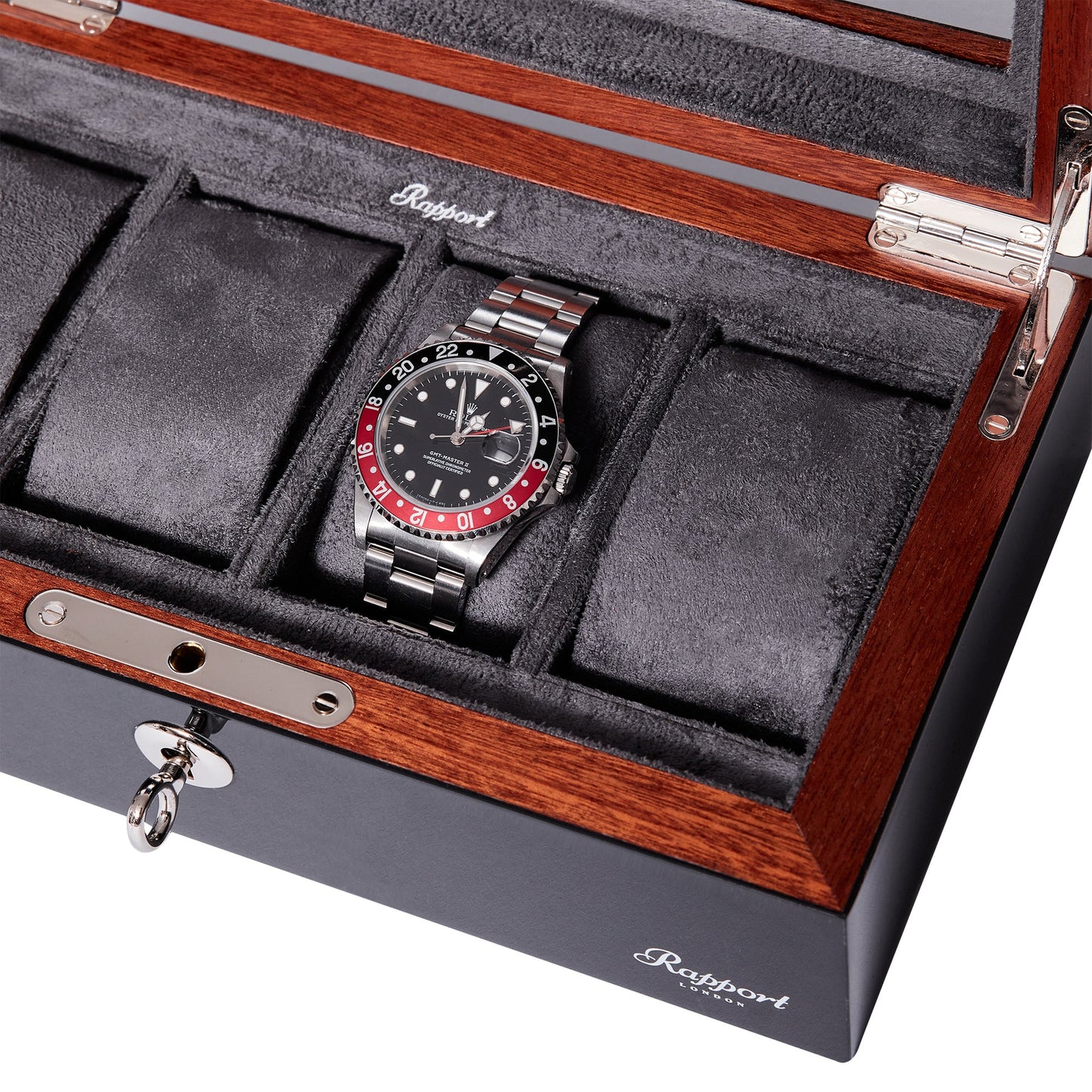 Optic 4 Watch Box - Black