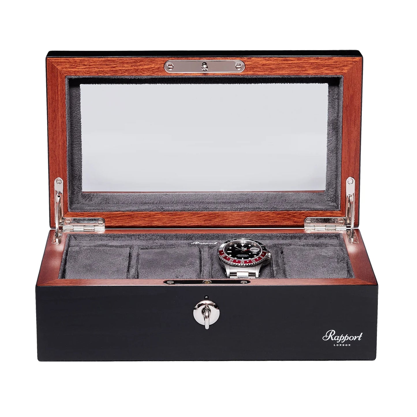 Optic 4 Watch Box - Black