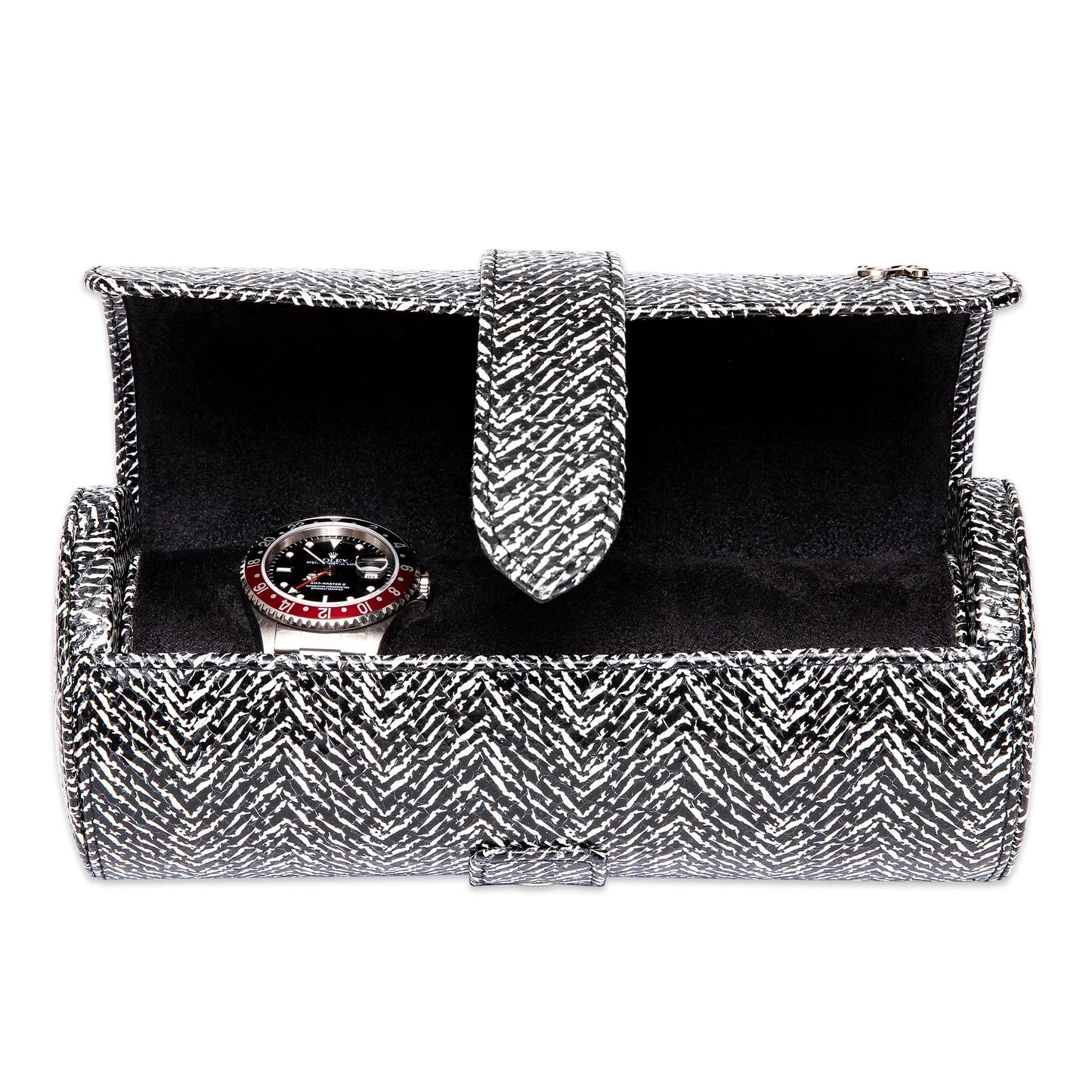 Marlow 3 Watch Roll - Black