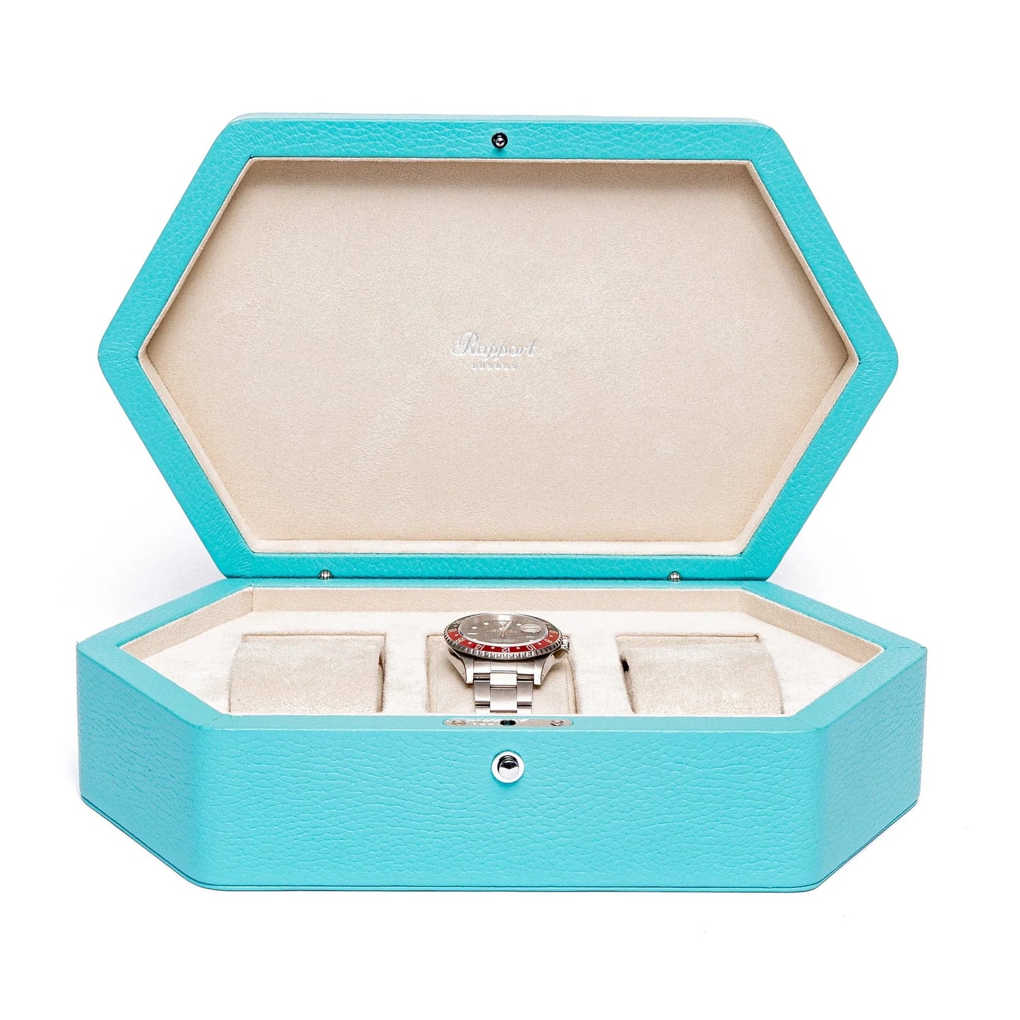Portobello 3 Watch Box - Blue
