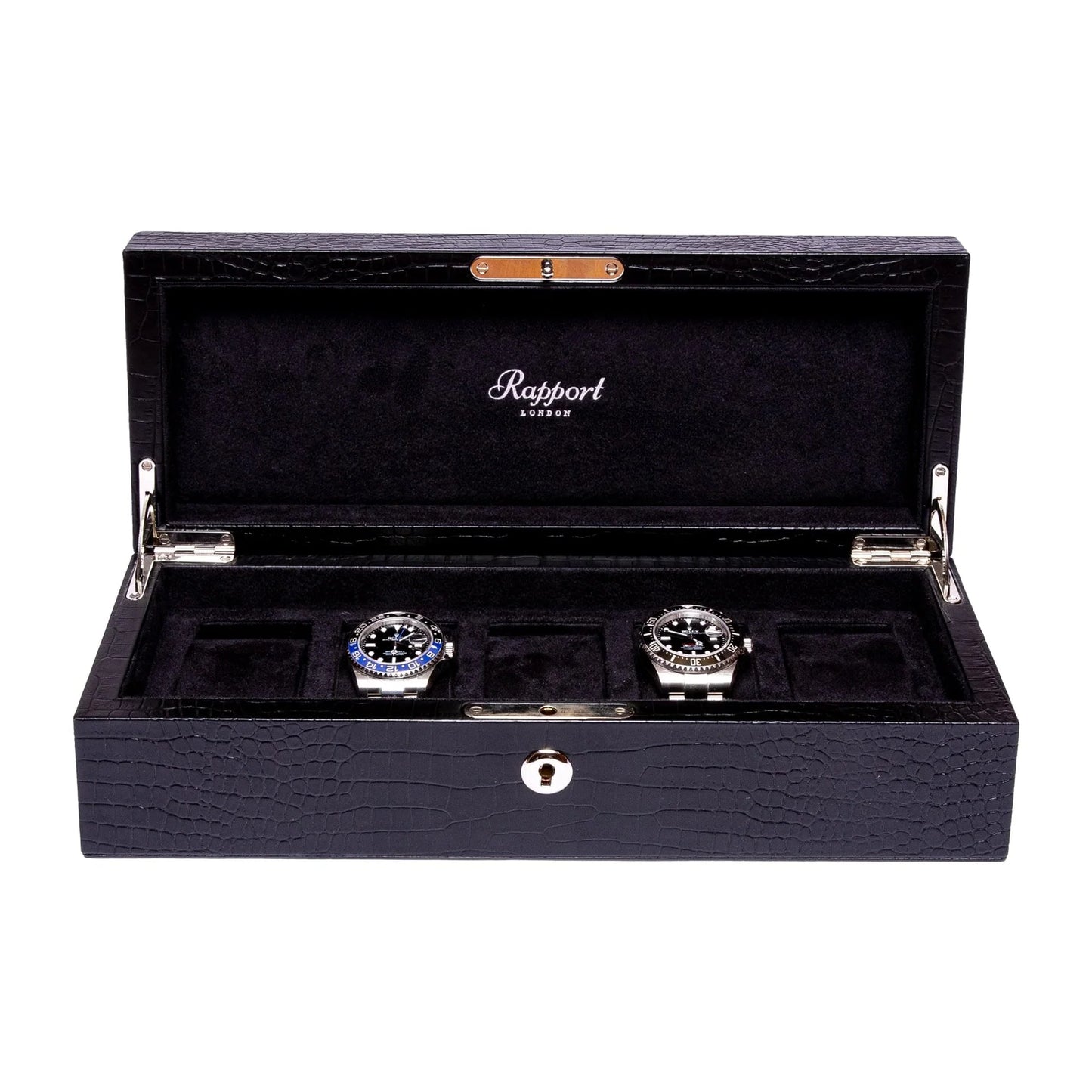 Brompton 5 Watch Collector Box - Black