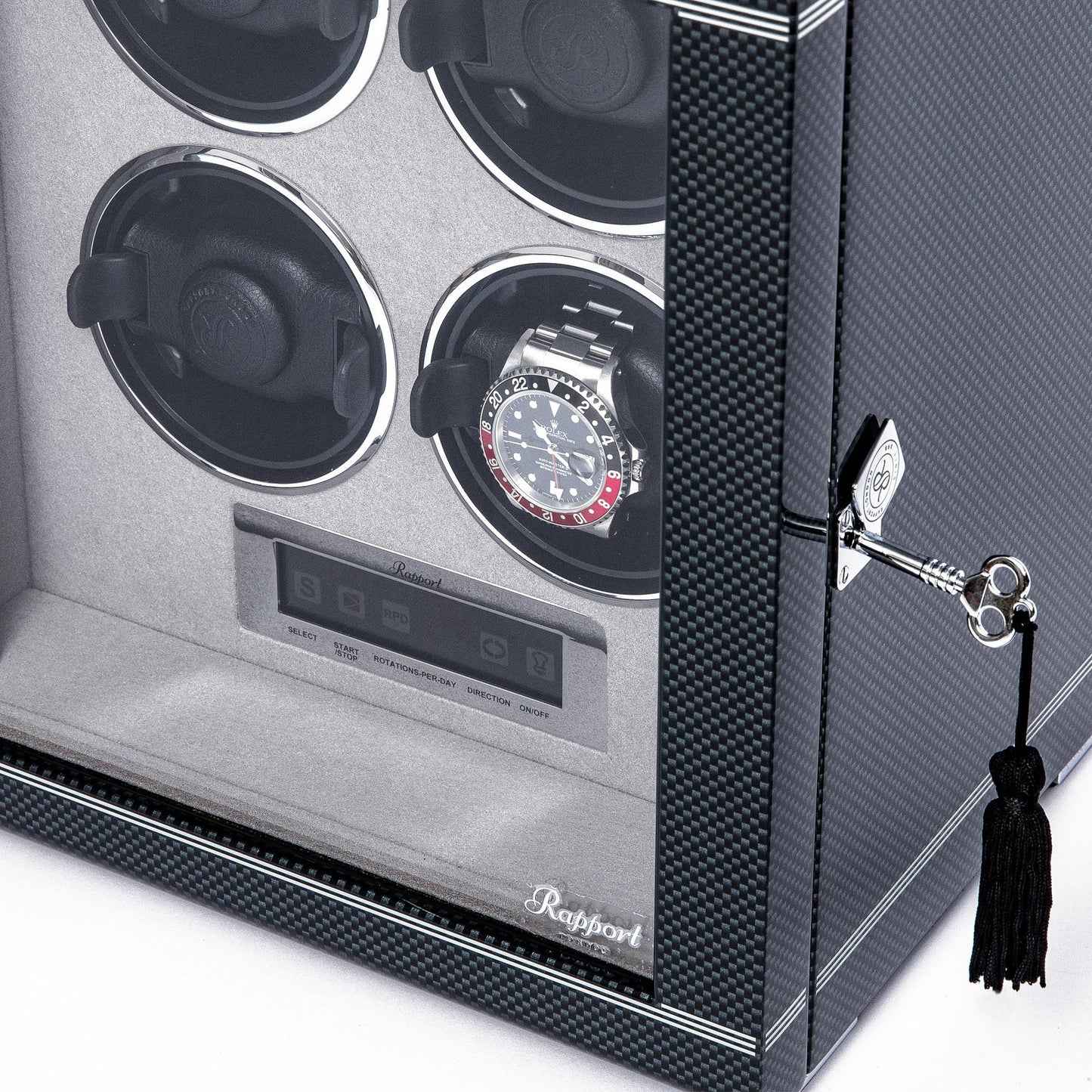 Formula Carbon 4 Watch Winder - Carbon Fibre
