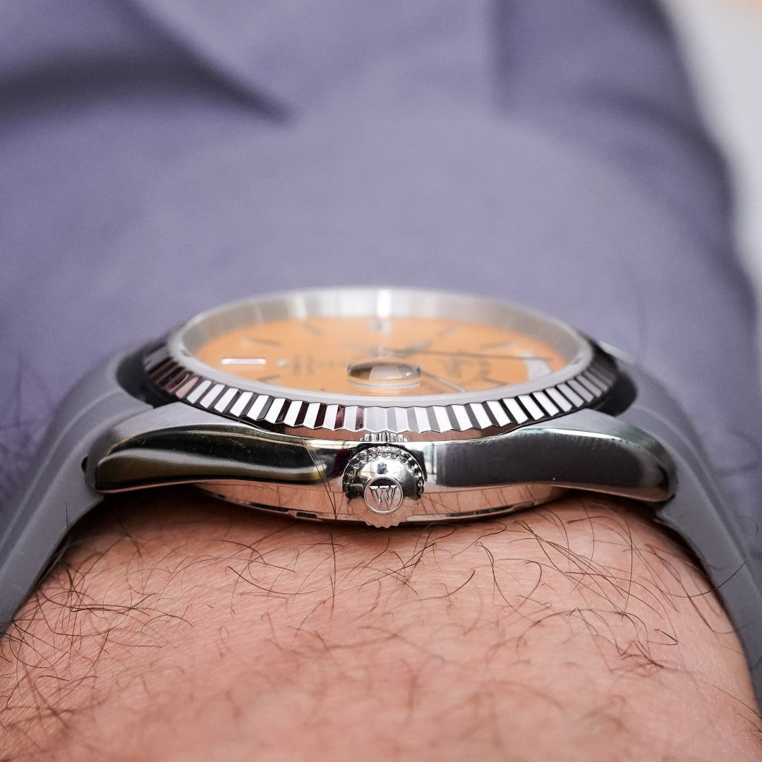 20mm - Curved Rubber Strap