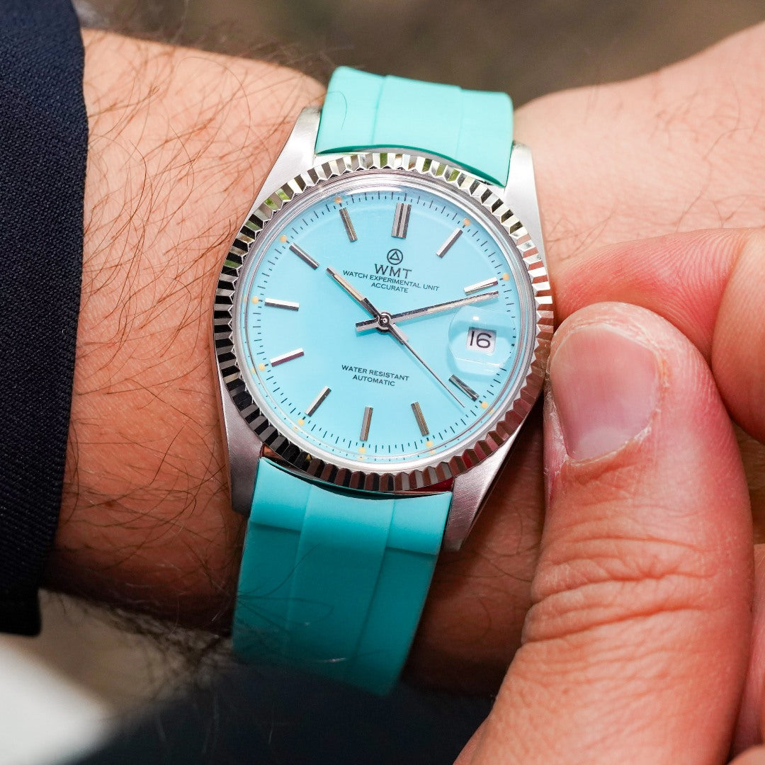 20mm - Curved Rubber Strap