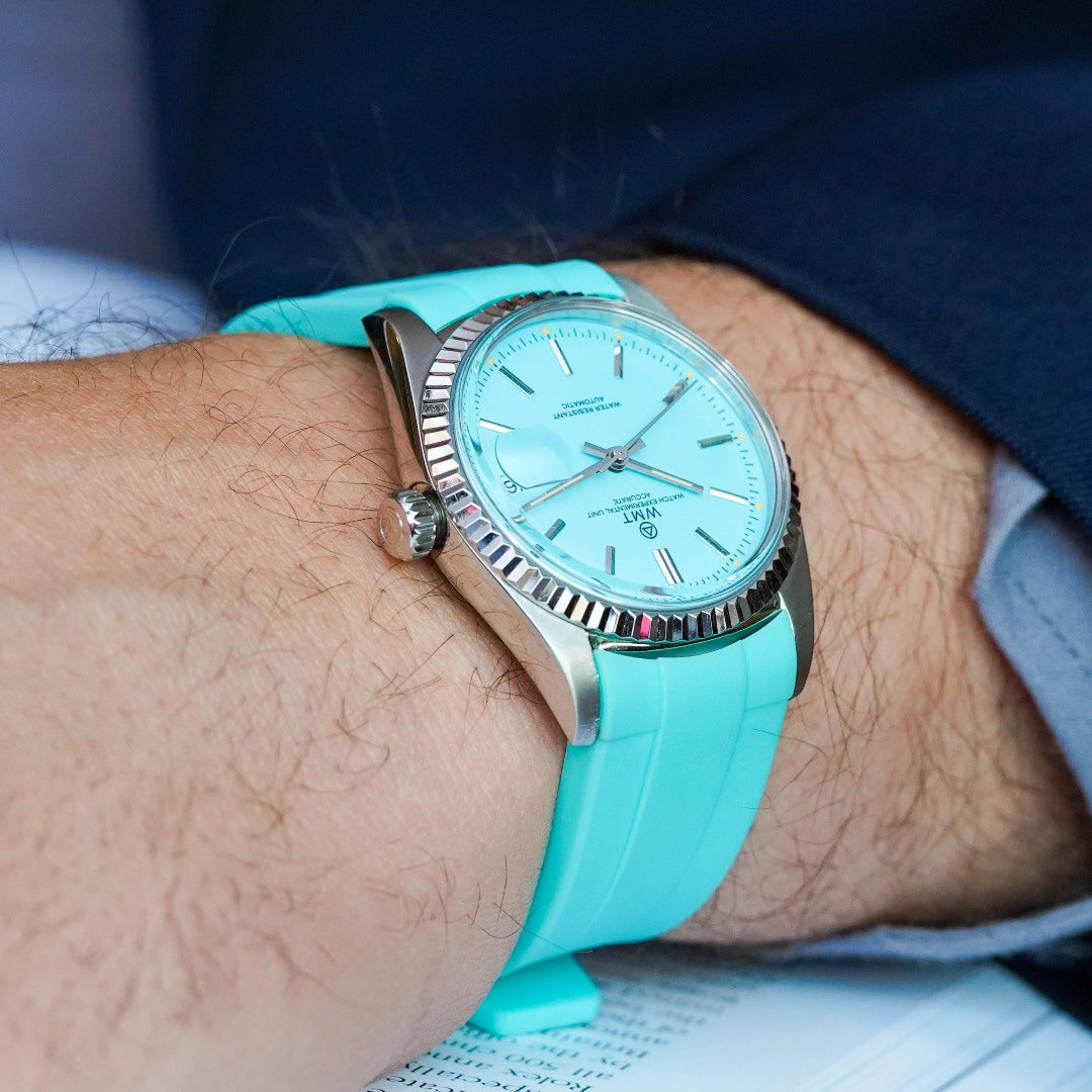 20mm - Curved Rubber Strap
