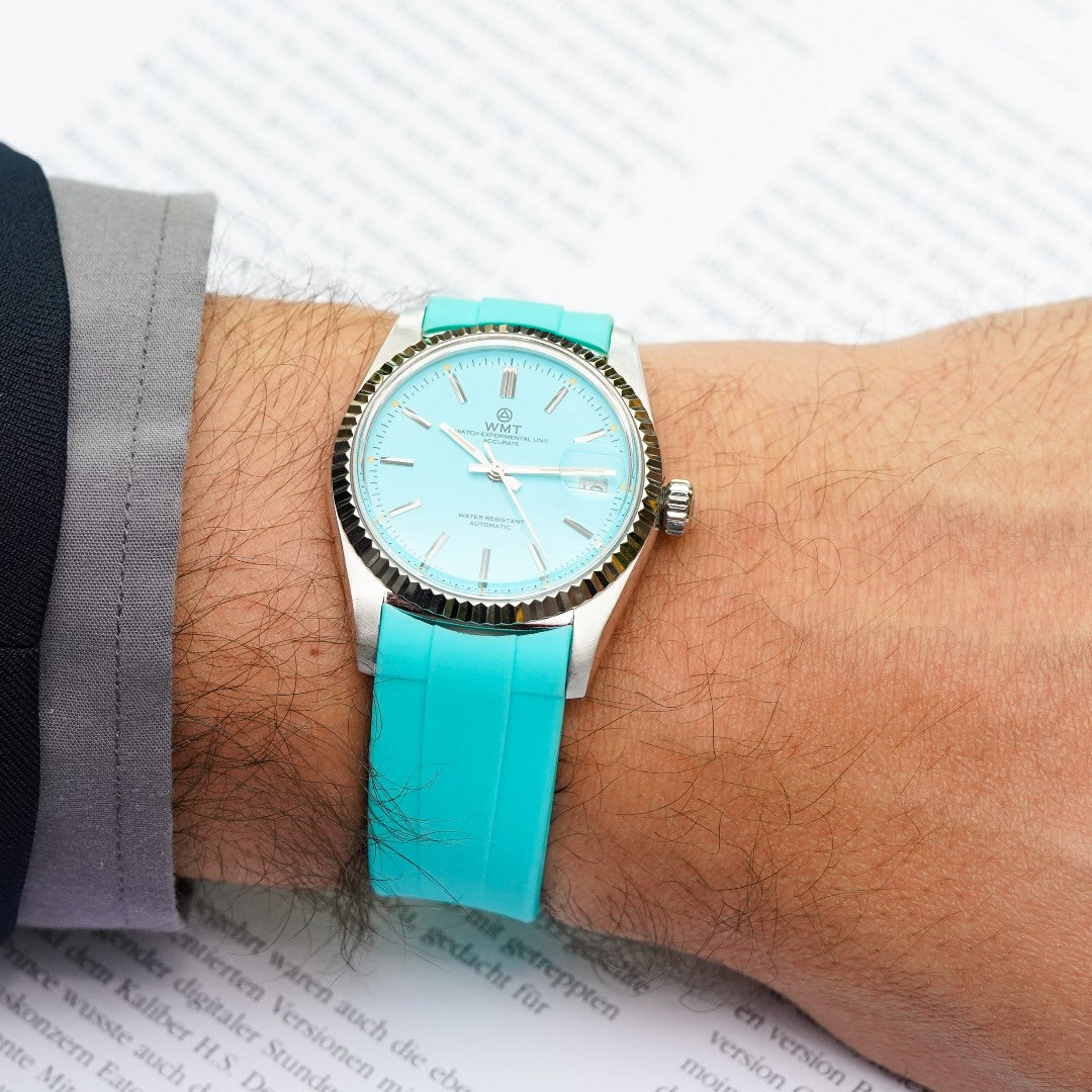20mm - Curved Rubber Strap