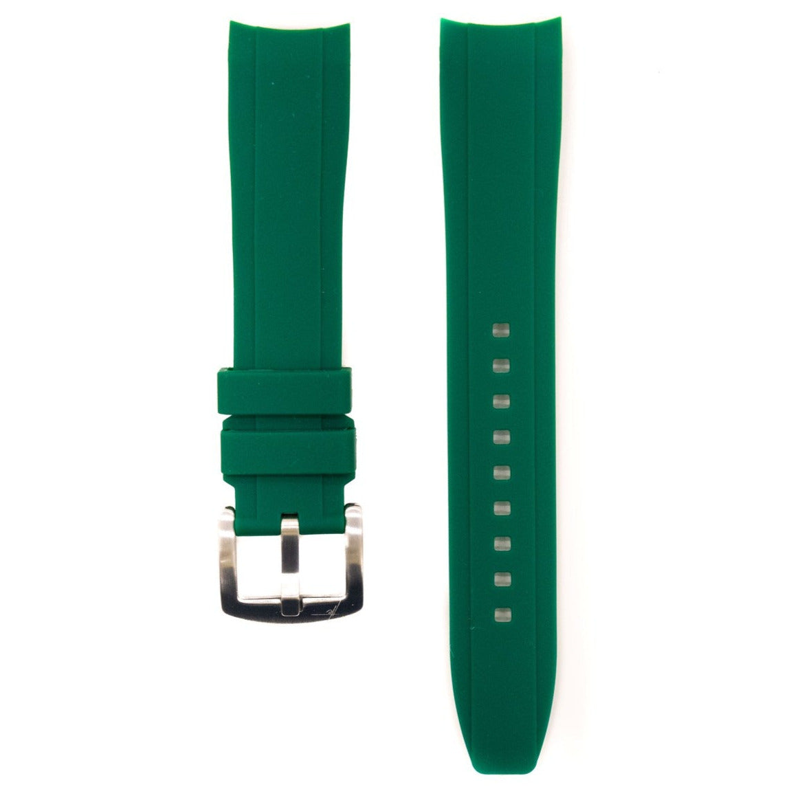 20mm - Curved Rubber Strap