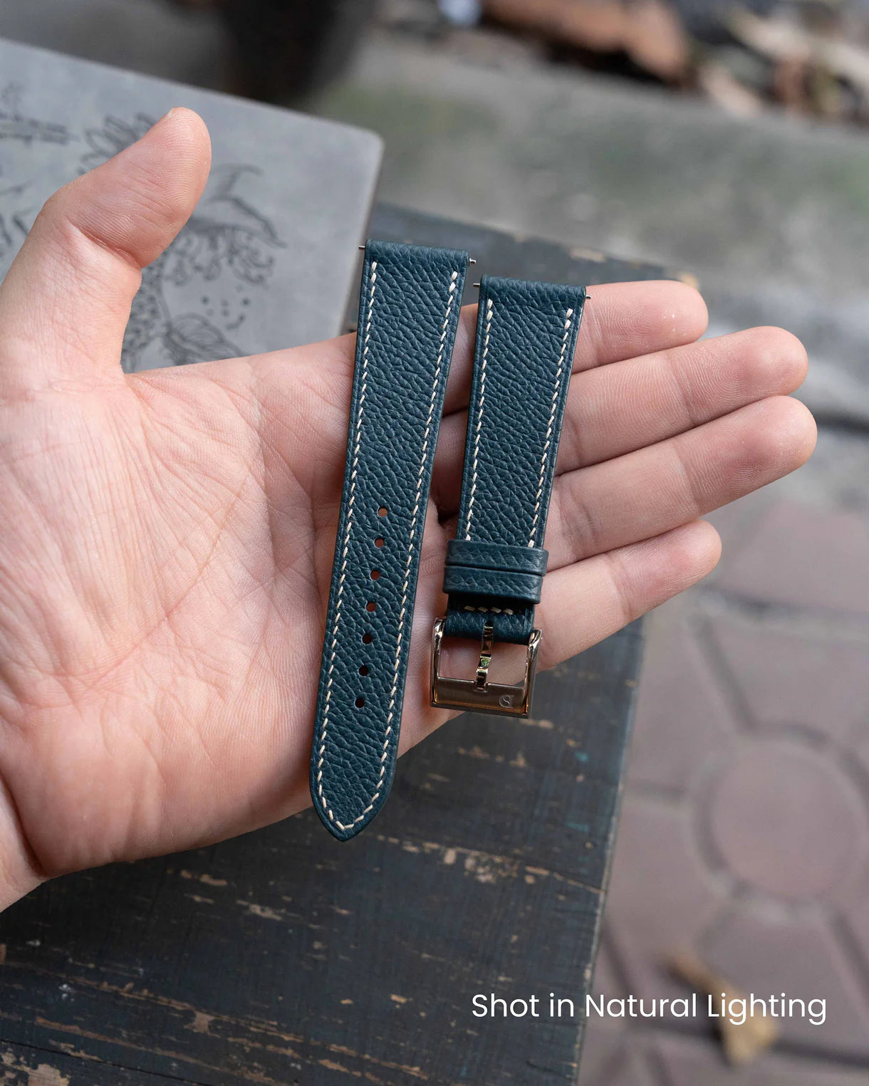 Izmir Blue Epsom Slim Strap