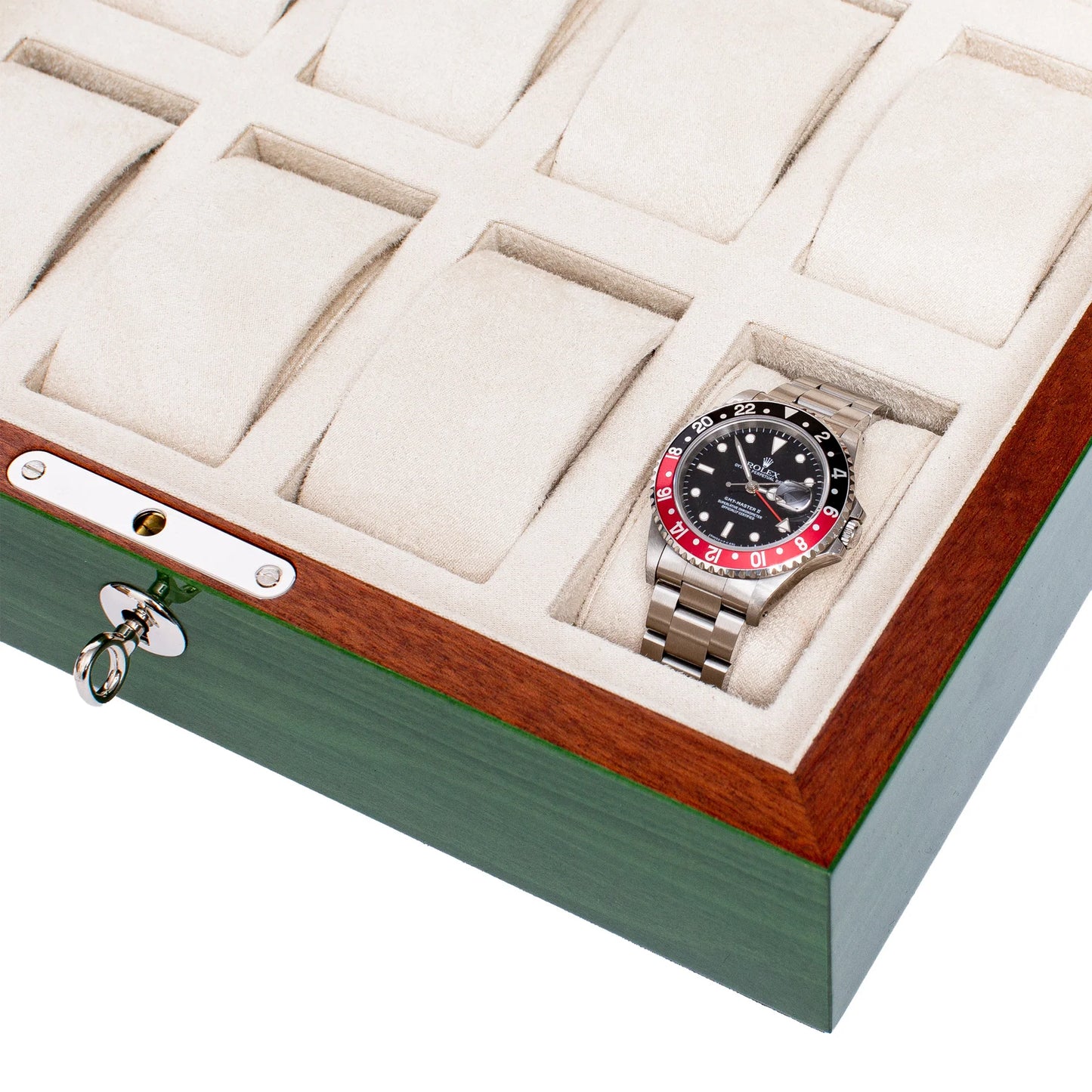 Heritage 8 Watch Collector Box - Green