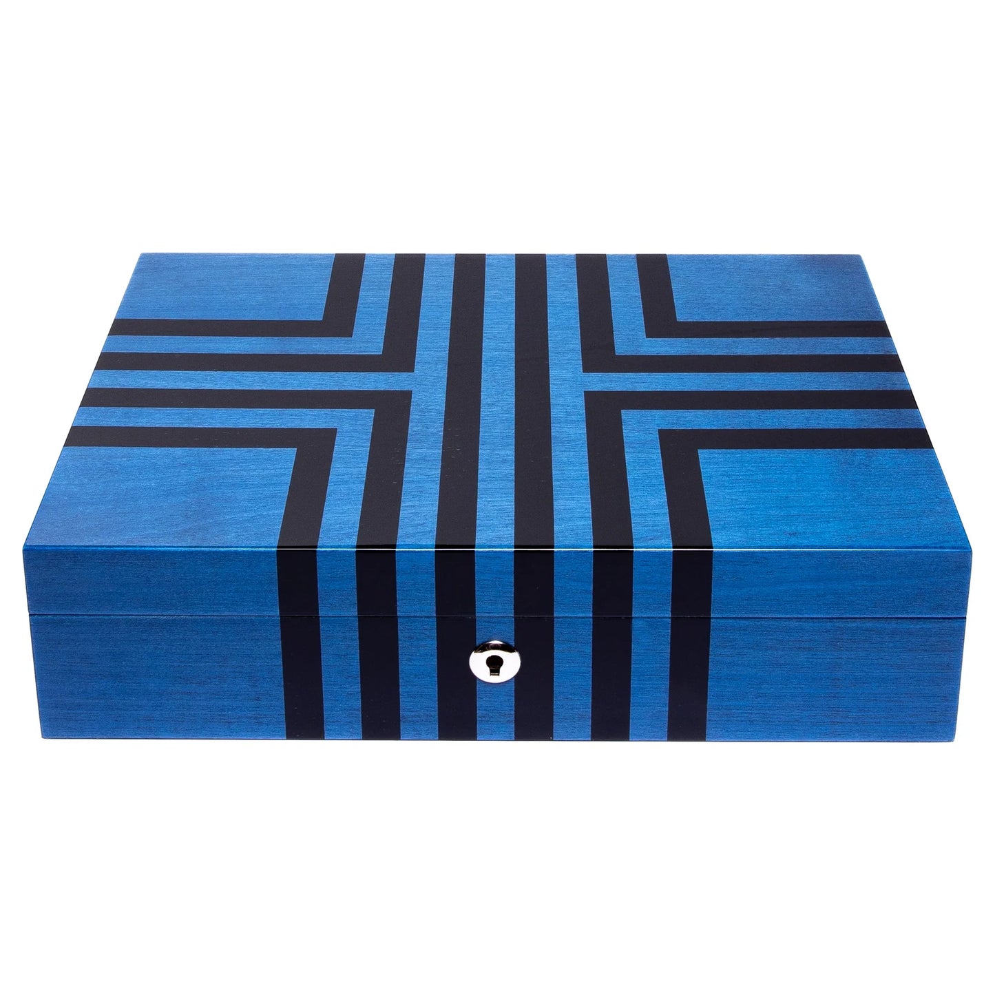 Labyrinth 10 Watch Collector Box - Blue