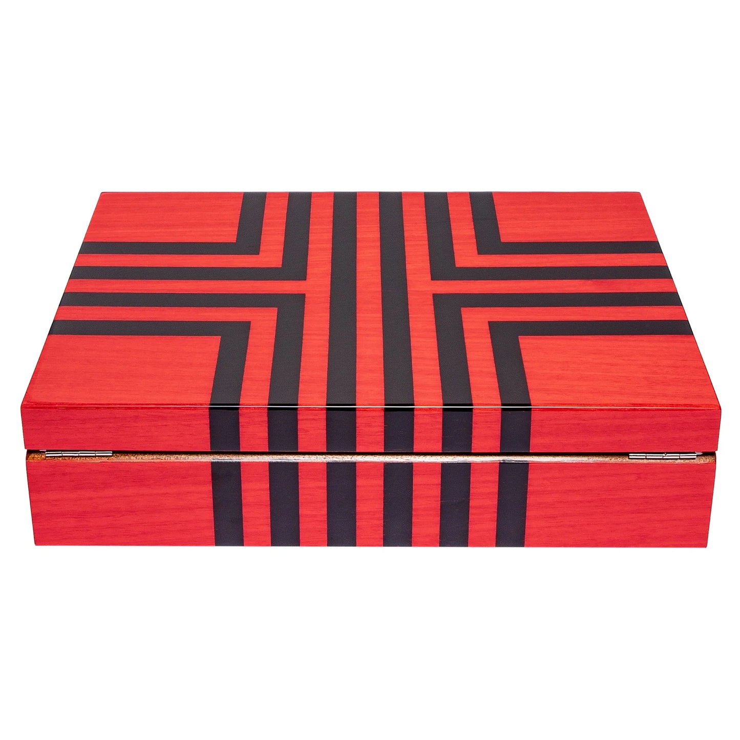 Labyrinth 10 Watch Collector Box - Red