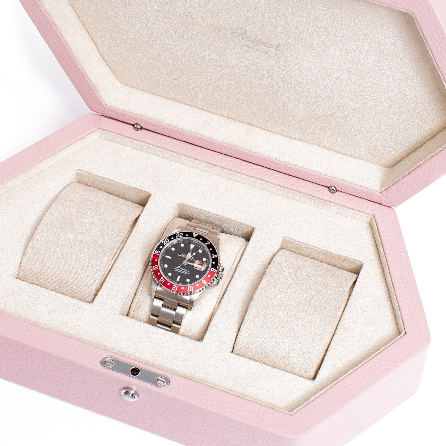 Portobello 3 Watch Box - Pink