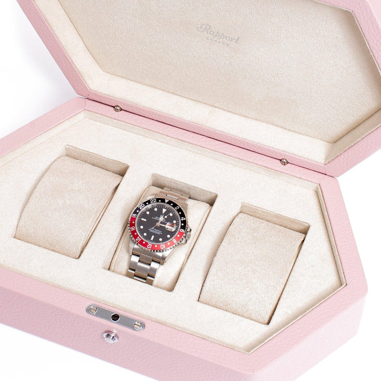Portobello 3 Watch Box - Pink