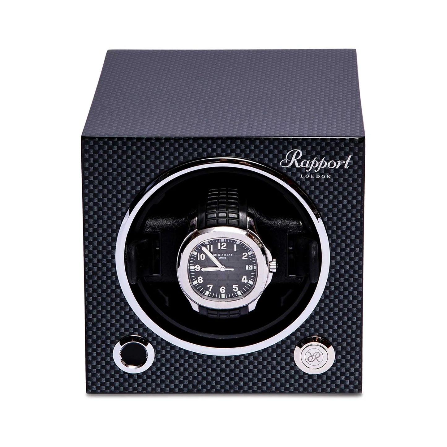 EVO Cube 1 Watch Winder Digital - Carbon Fibre
