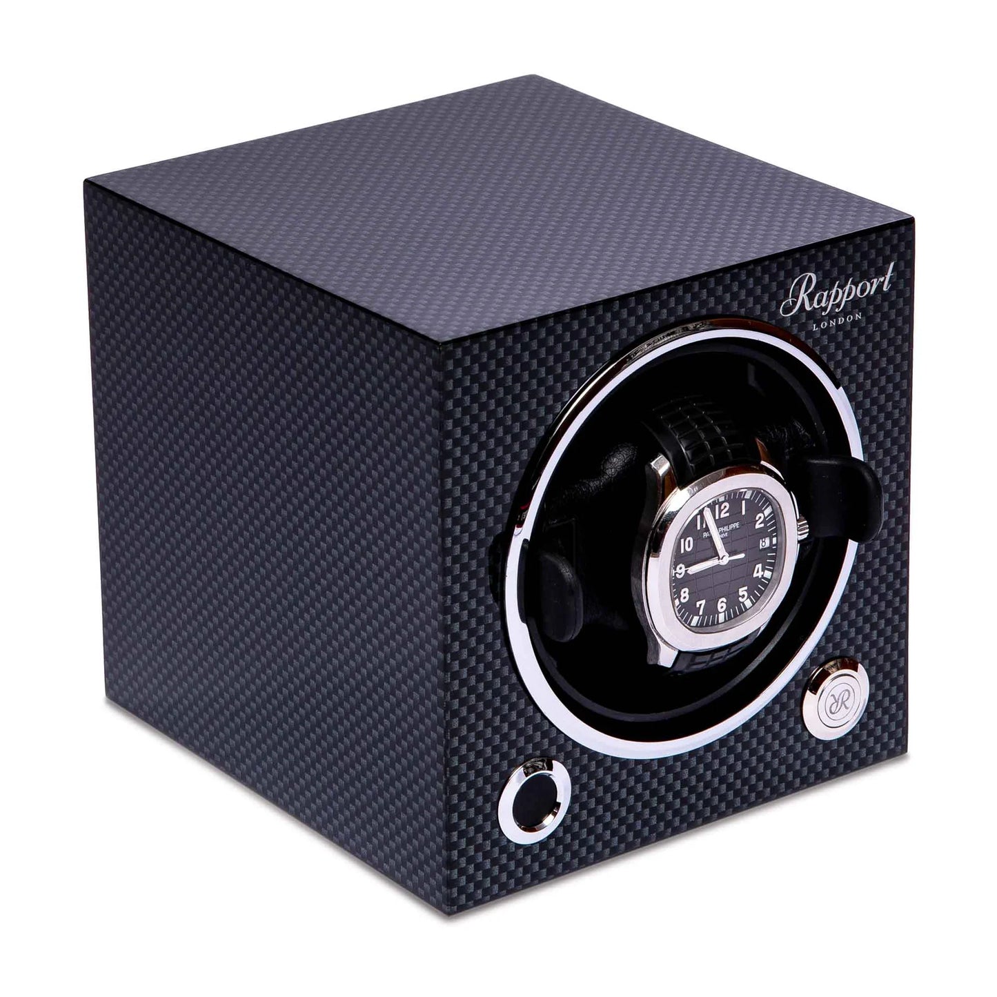 EVO Cube 1 Watch Winder Digital - Carbon Fibre