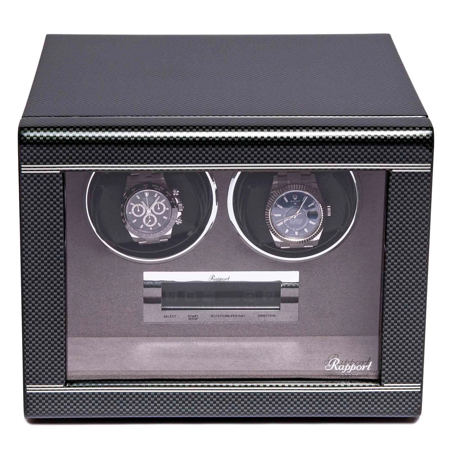 Formula 2 Watch Winder - Carbon Fibre