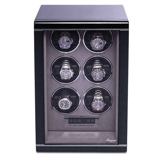 Formula 6 Watch Winder - Carbon Fibre