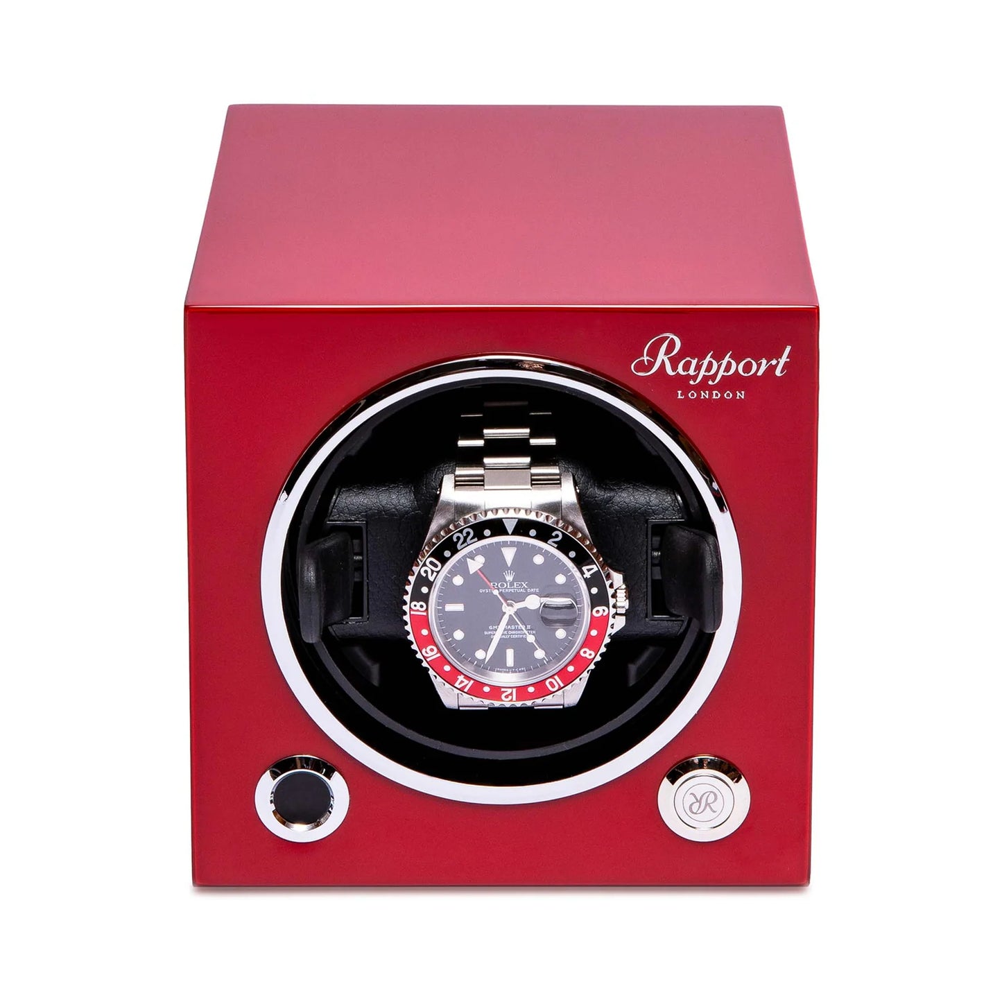 EVO Cube 1 Watch Winder Digital - Crimson Red