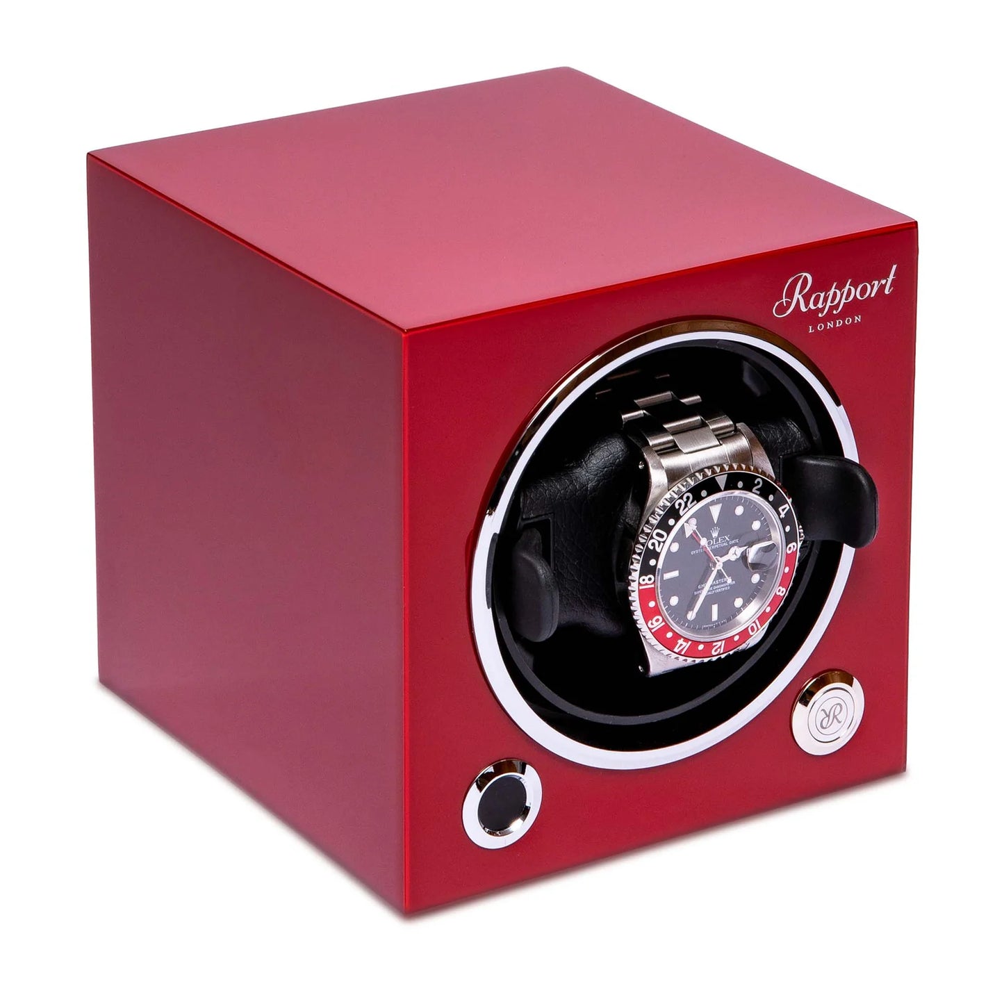 EVO Cube 1 Watch Winder Digital - Crimson Red