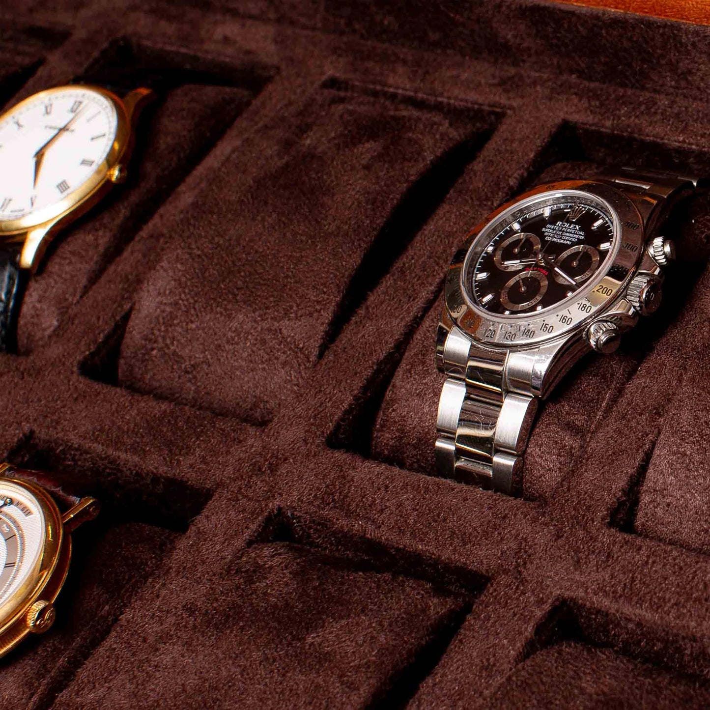 Heritage 10 Watch Collector Box - Burr Walnut