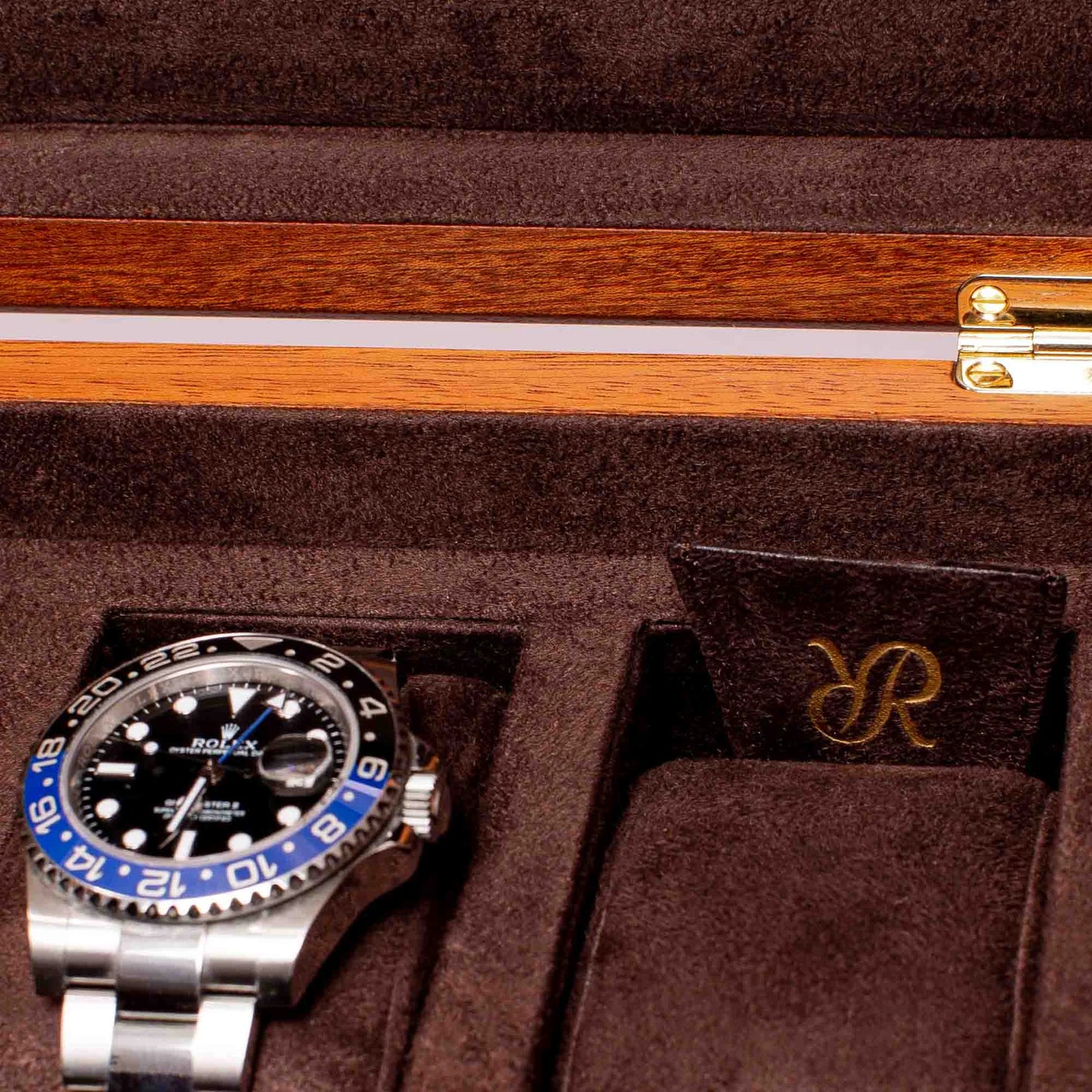 Heritage 5 Watch Collector Box - Burr Walnut