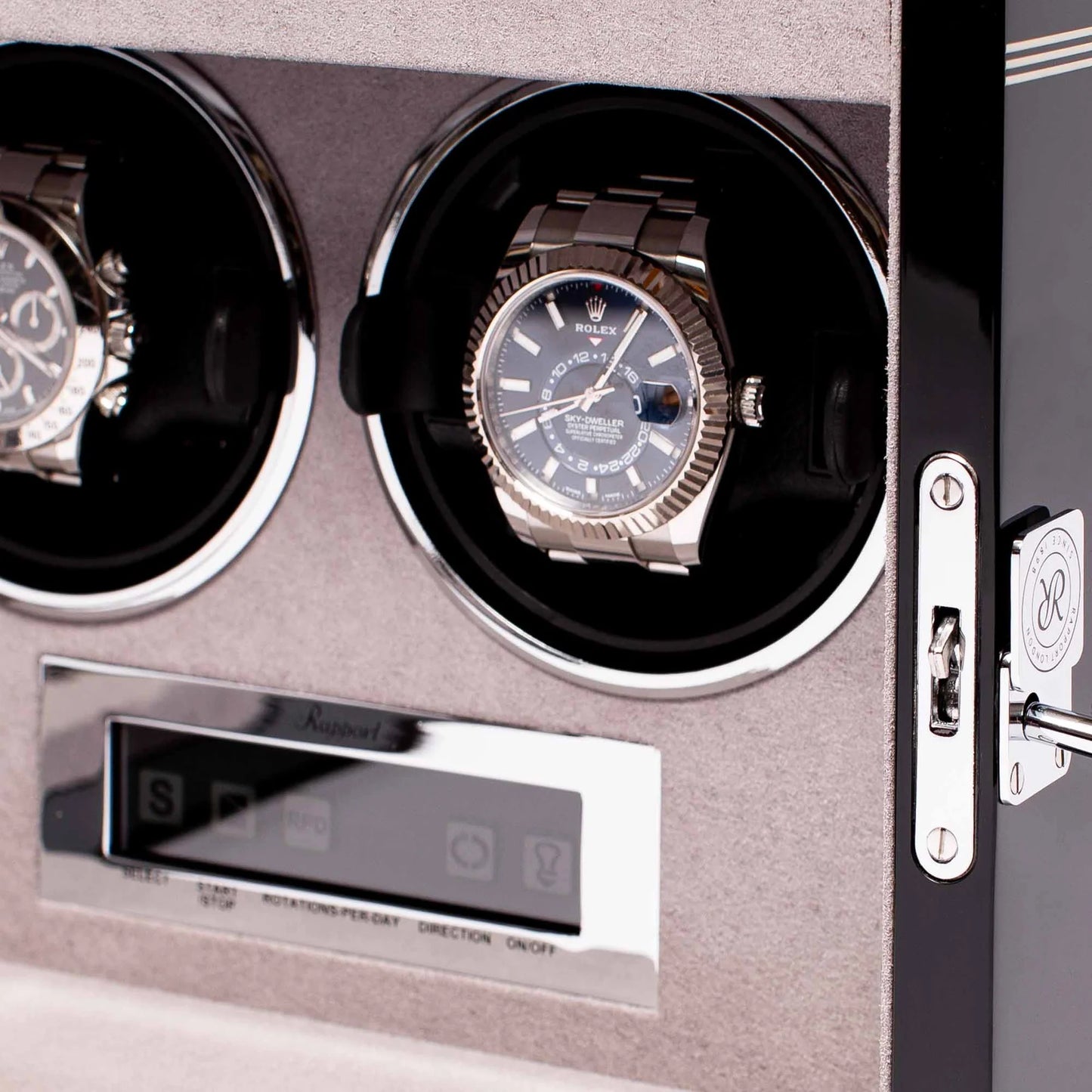 Formula 2 Watch Winder - Carbon Fibre