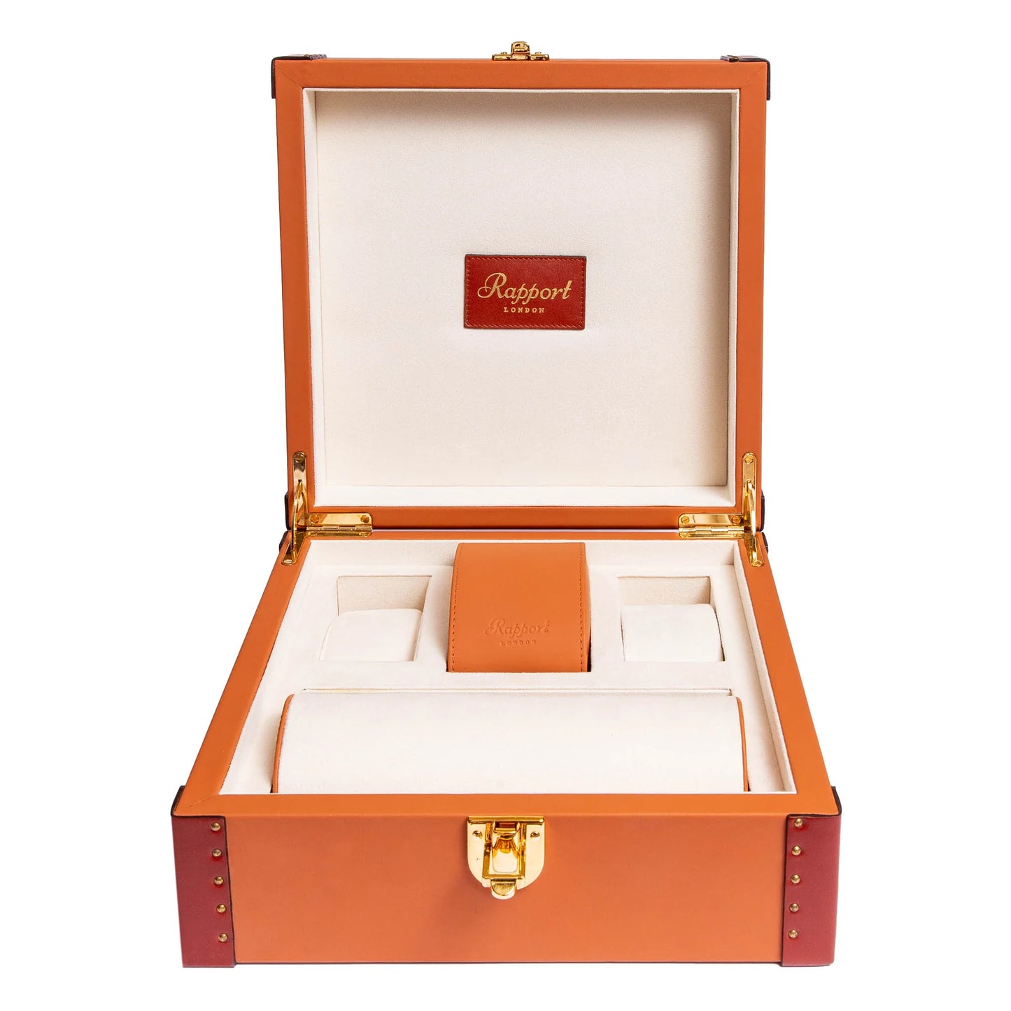 Kensington 6 Watch Collector Box - Tan