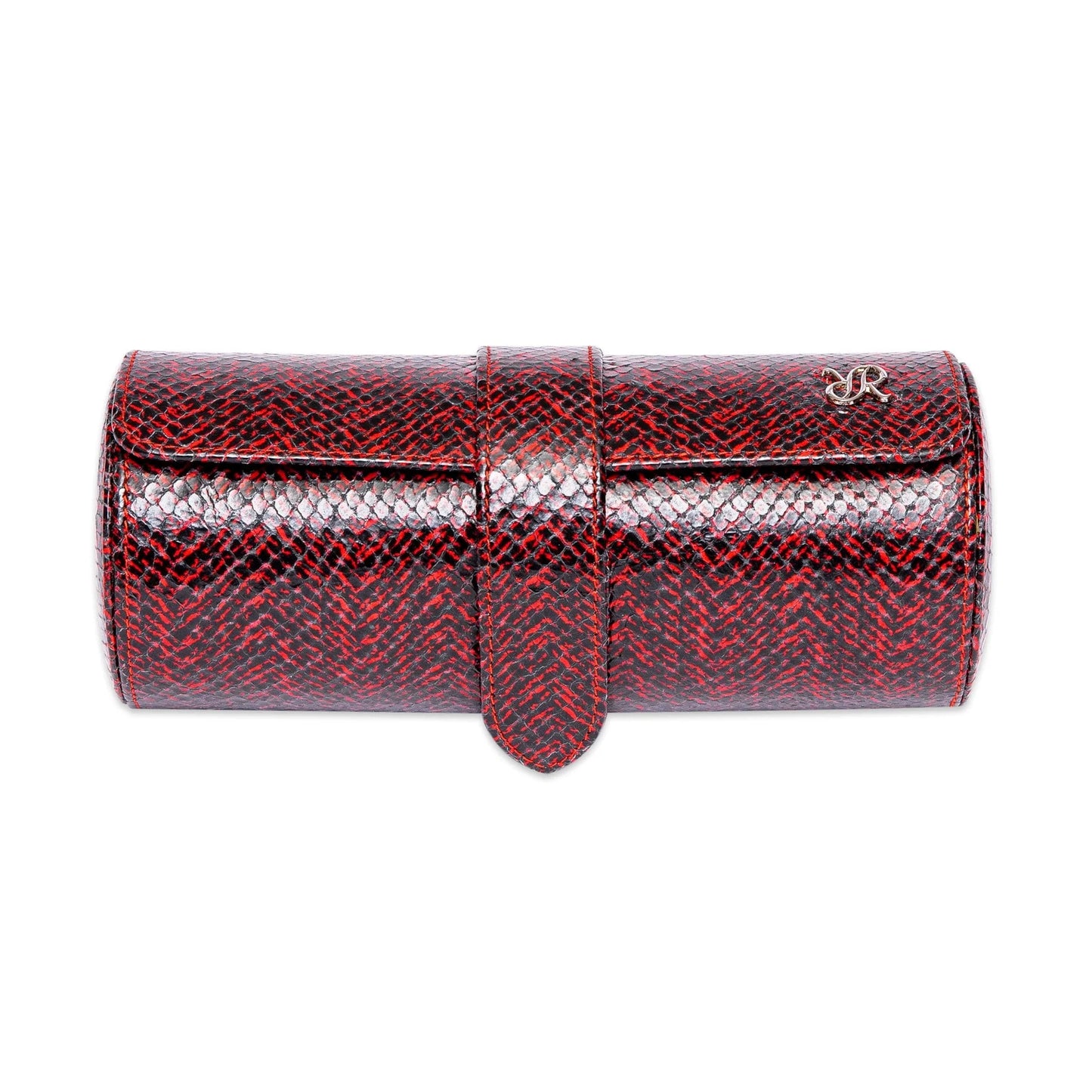 Marlow 3 Watch Roll - Red