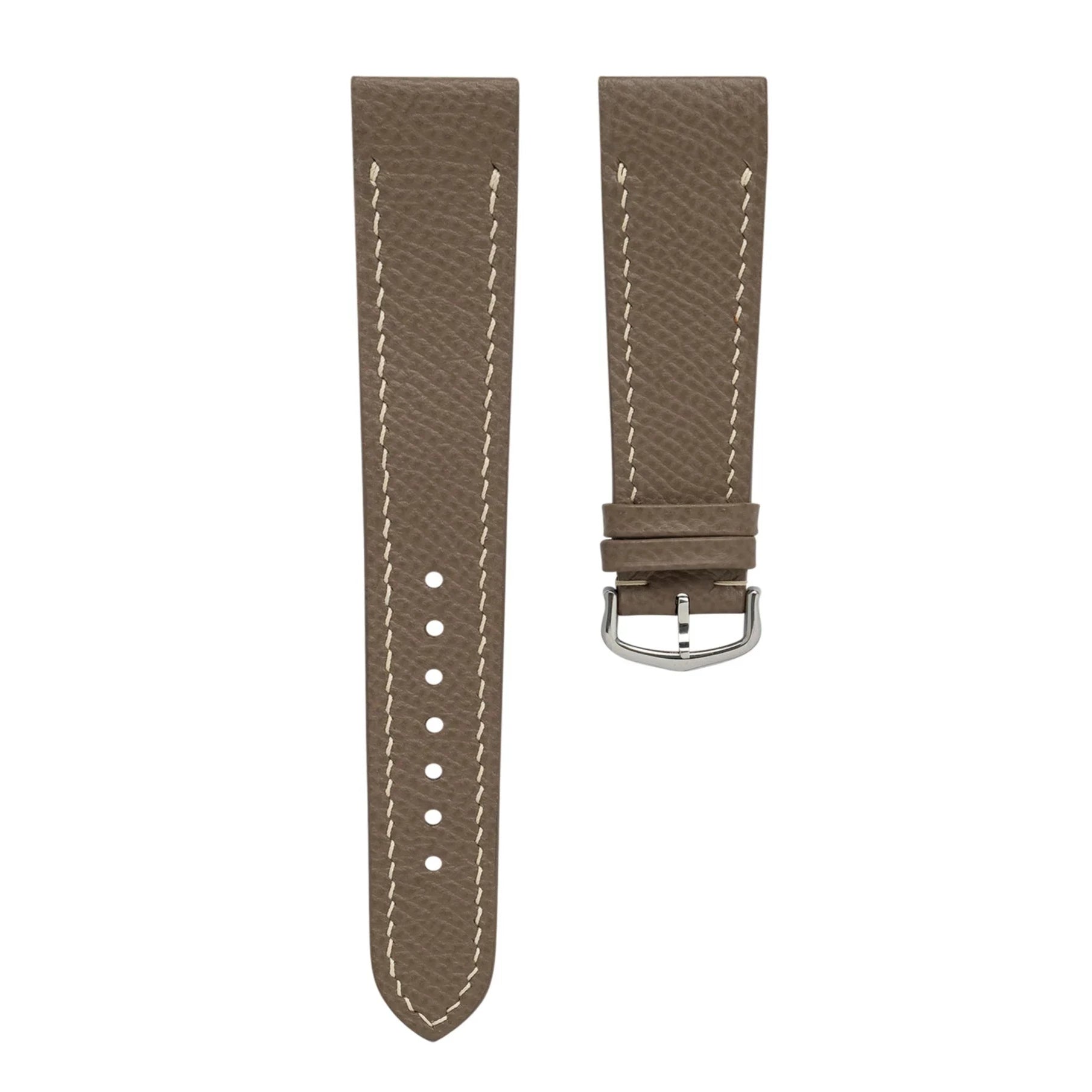 Taupe Epsom Cartier Santos-Dumont Strap - Delugs