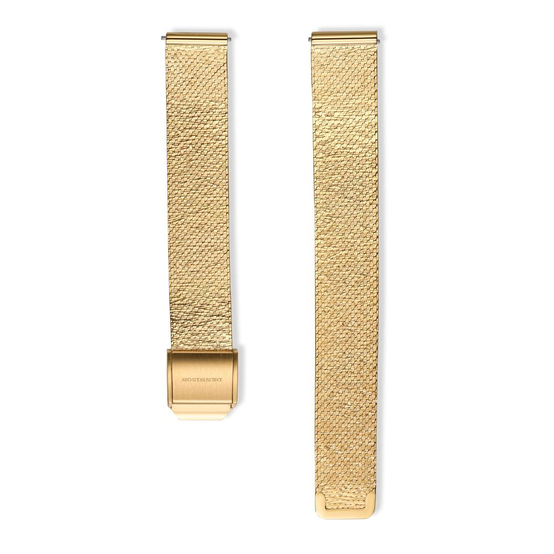 Mini Bark Mesh In Gold
