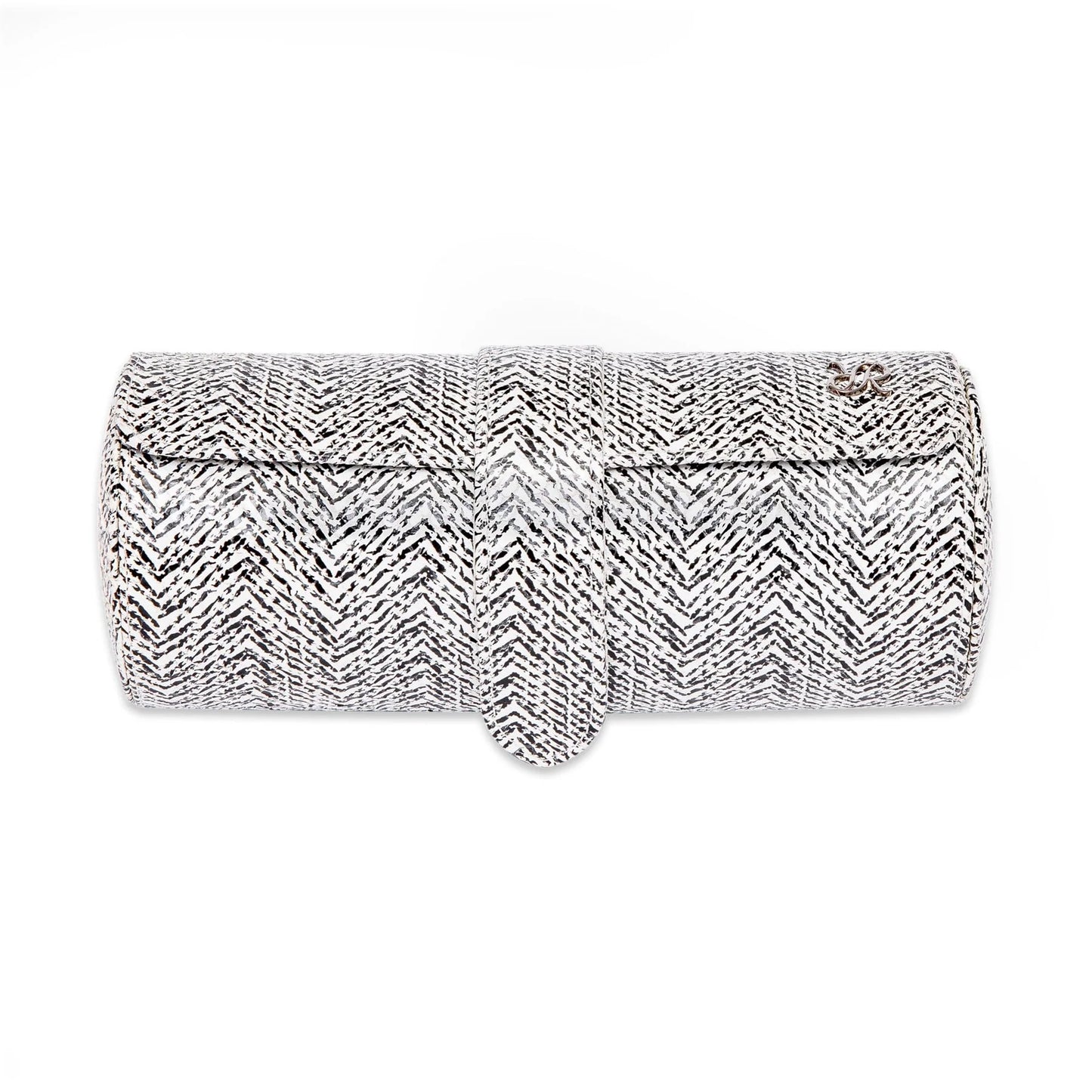 Marlow 3 Watch Roll - White