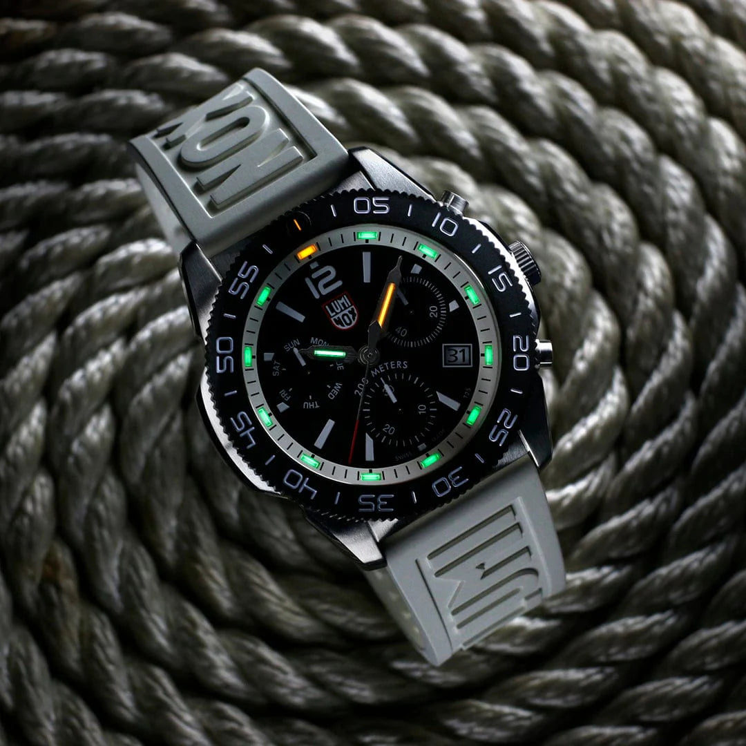 Pacific Diver Chrono - White by Luminox | Time Keeper.