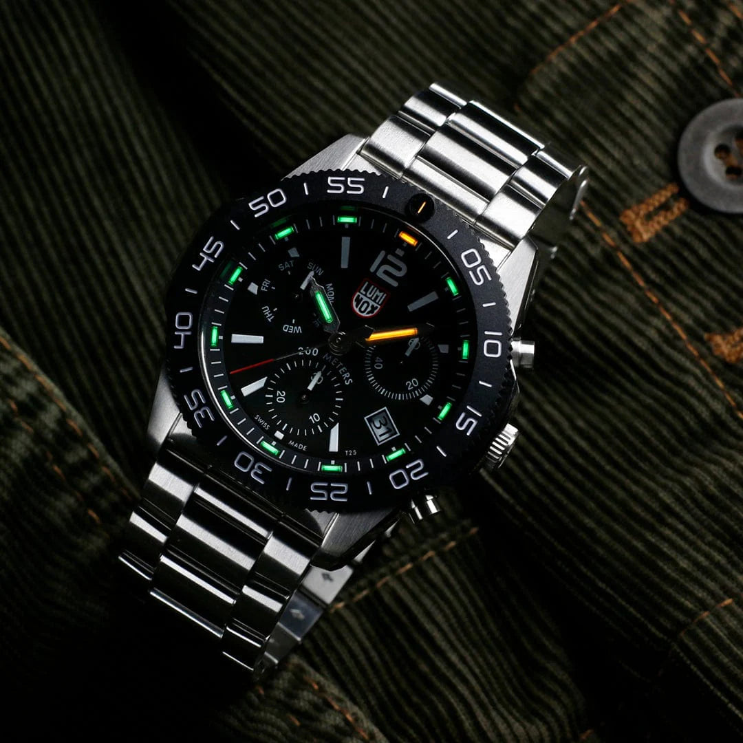 Pacific Diver Chrono - Steel by Luminox | Time Keeper.