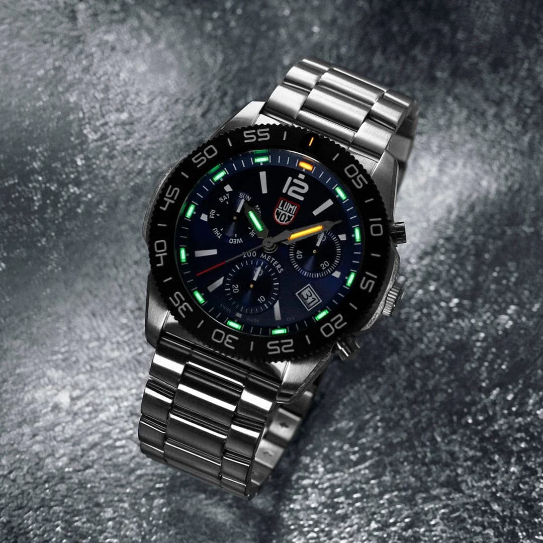 Pacific Diver Chrono - Steel by Luminox | Time Keeper.